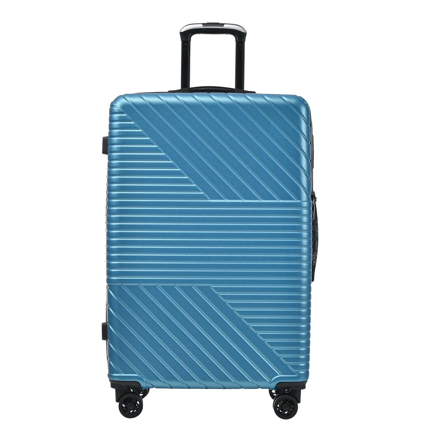Hardshell Luggage Sets with Adjusted Handle and Spinner Wheels, 3 Pcs Lightweight Suitcase with Combination Lock (20''24''28'')