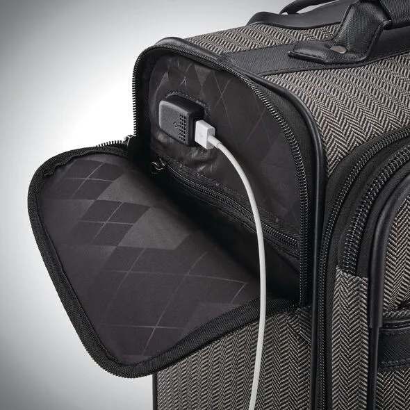 Hartmann Herringbone Deluxe Domestic Carry On Exp Spinner