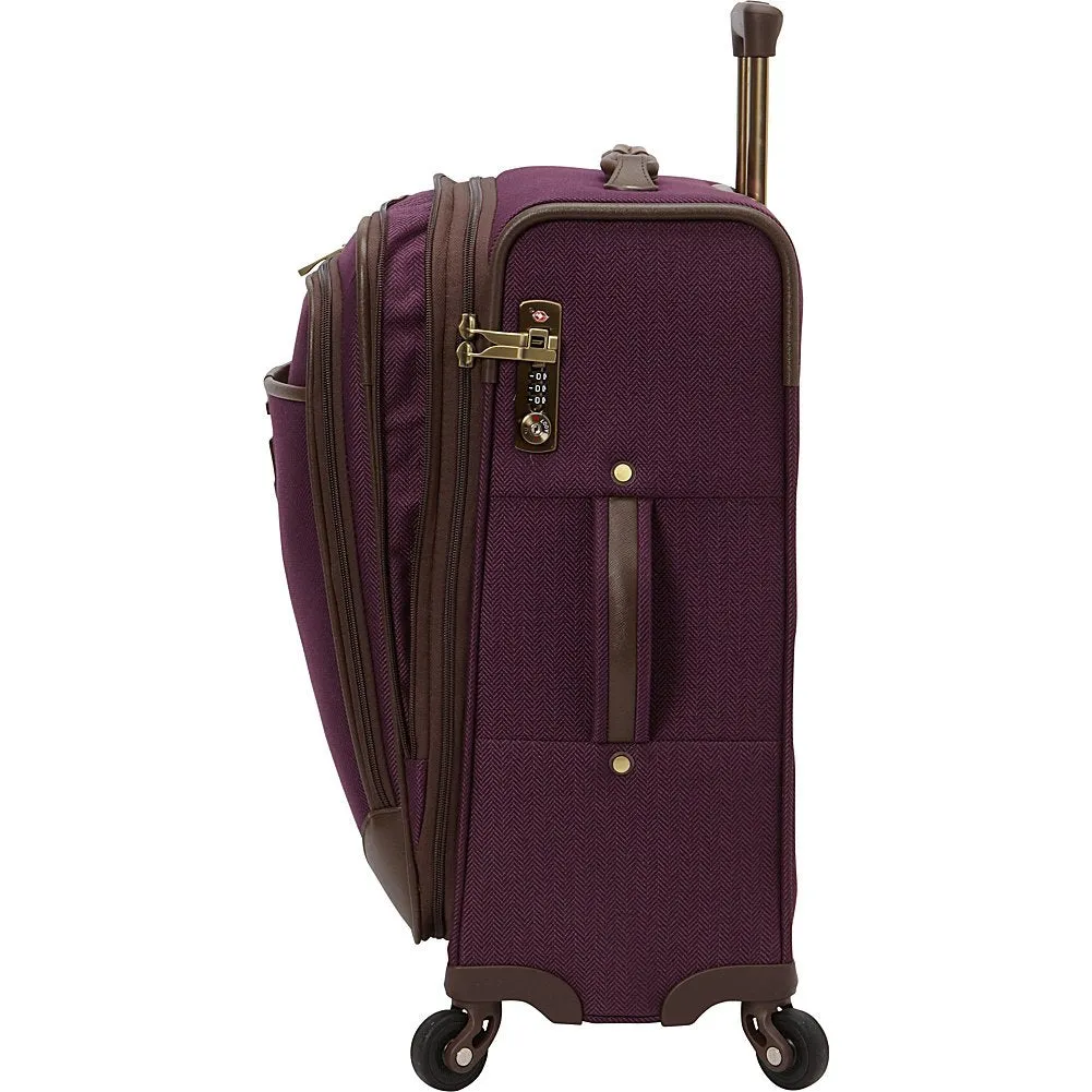 Hartmann Herringbone Luxe 20" 4-Wheel Carry-On Luggage