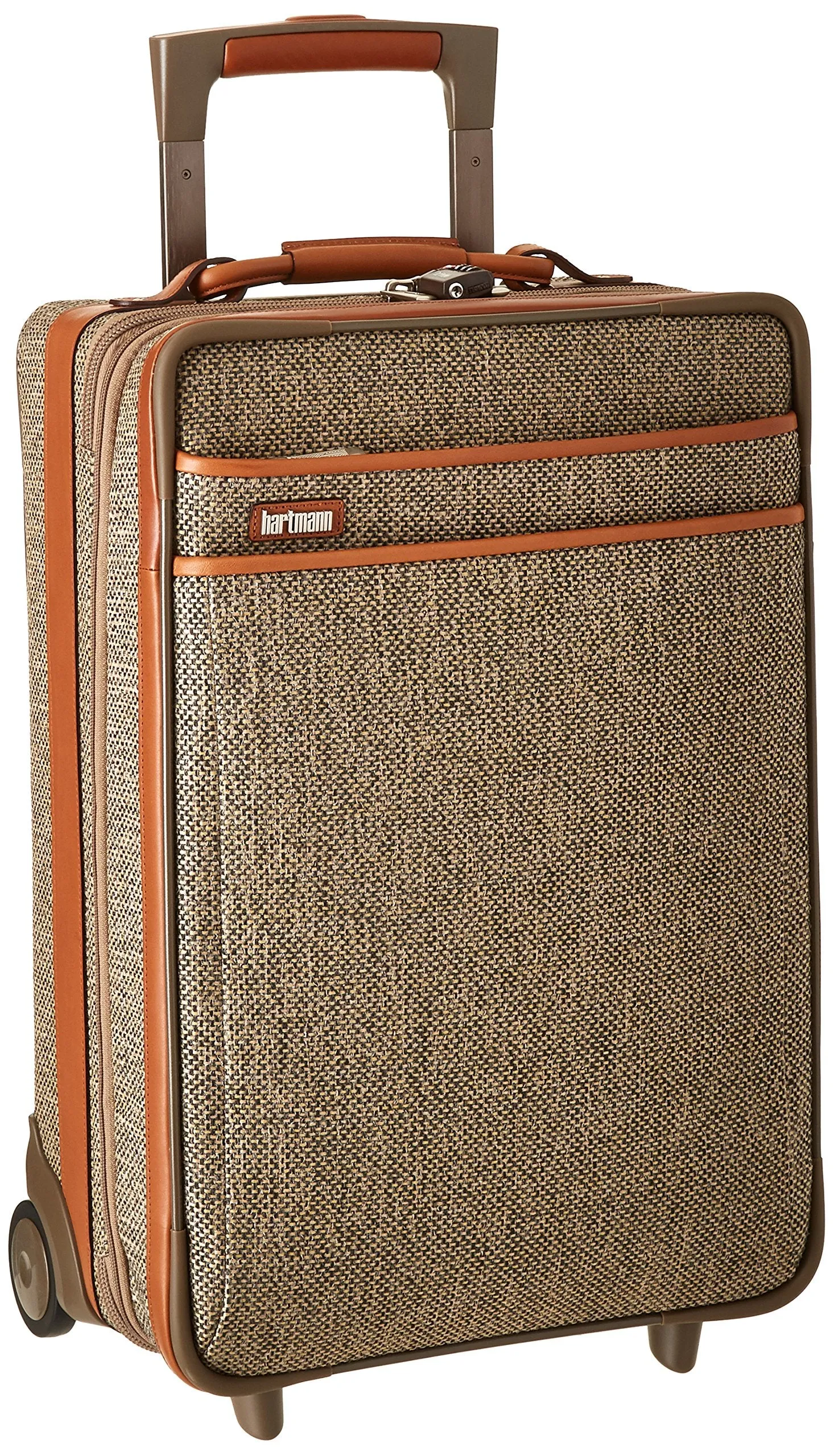 Hartmann Tweed Collection Carry On Expandable Upright Natural Tweed One Size