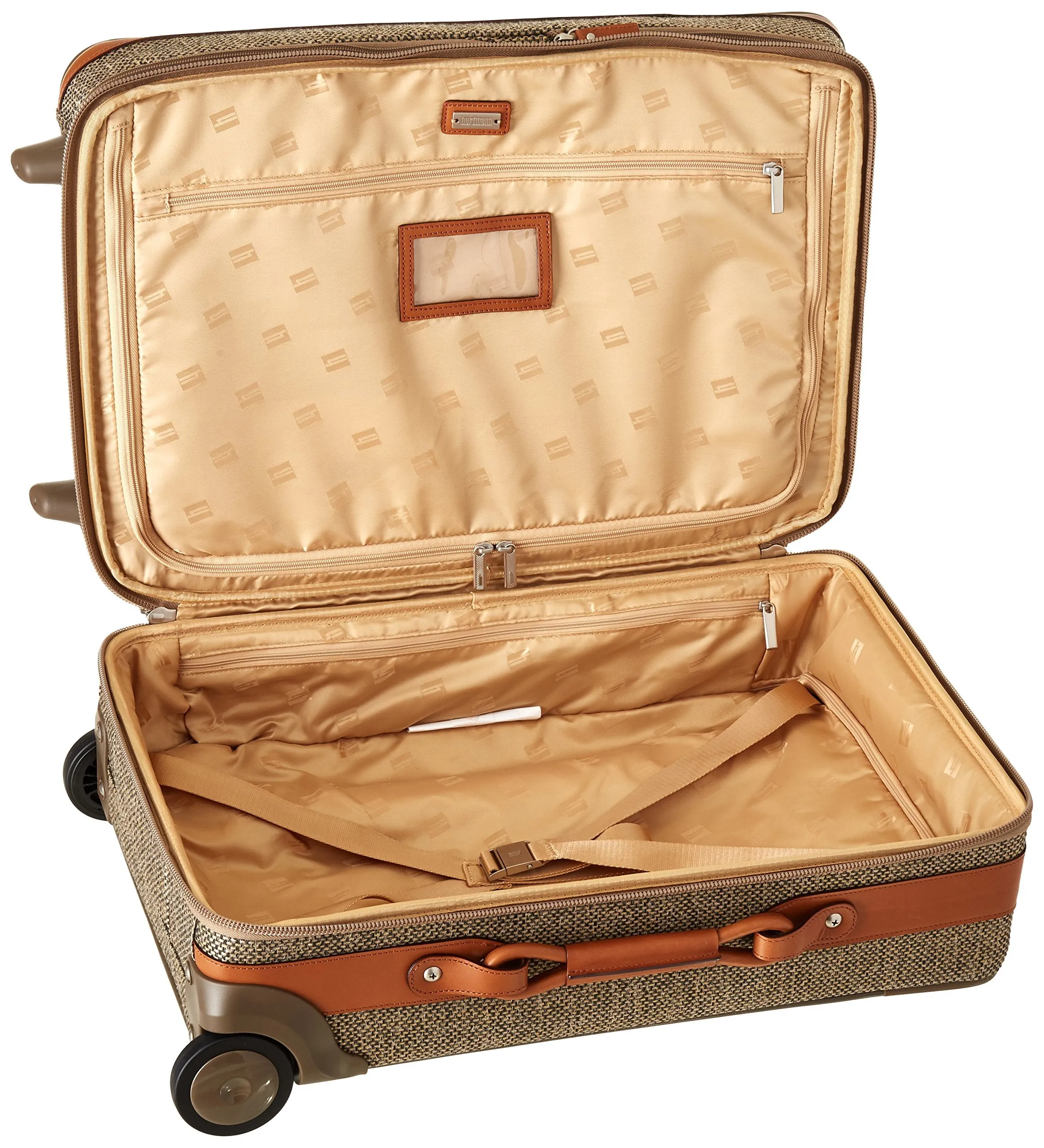Hartmann Tweed Collection Carry On Expandable Upright Natural Tweed One Size