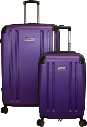 Heritage O'Hare Lightweight 2-PC 8-Wheel Hardside Spinner Set