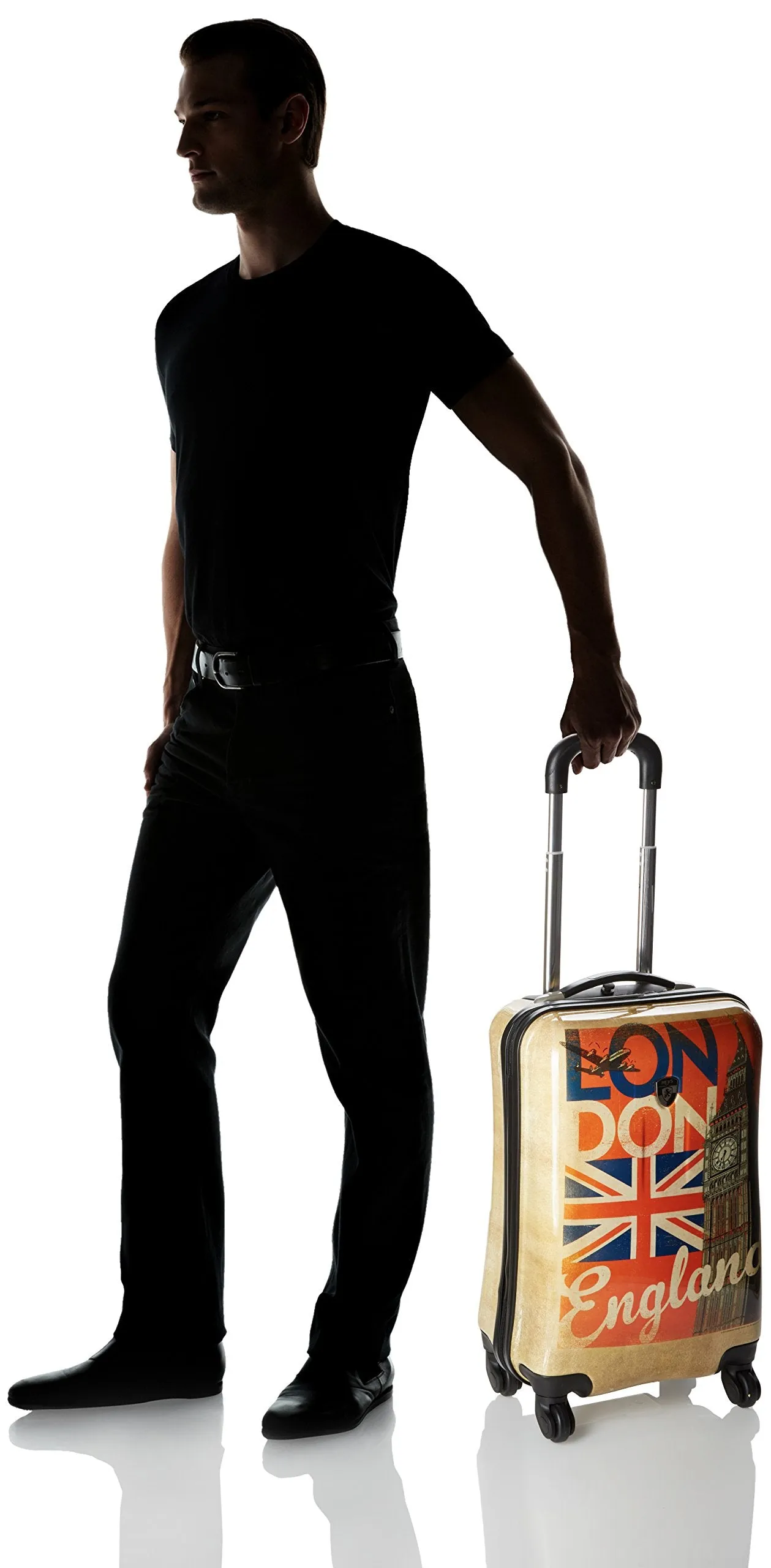 Heys America Vintage 21" 4-Wheel Carry-On Luggage