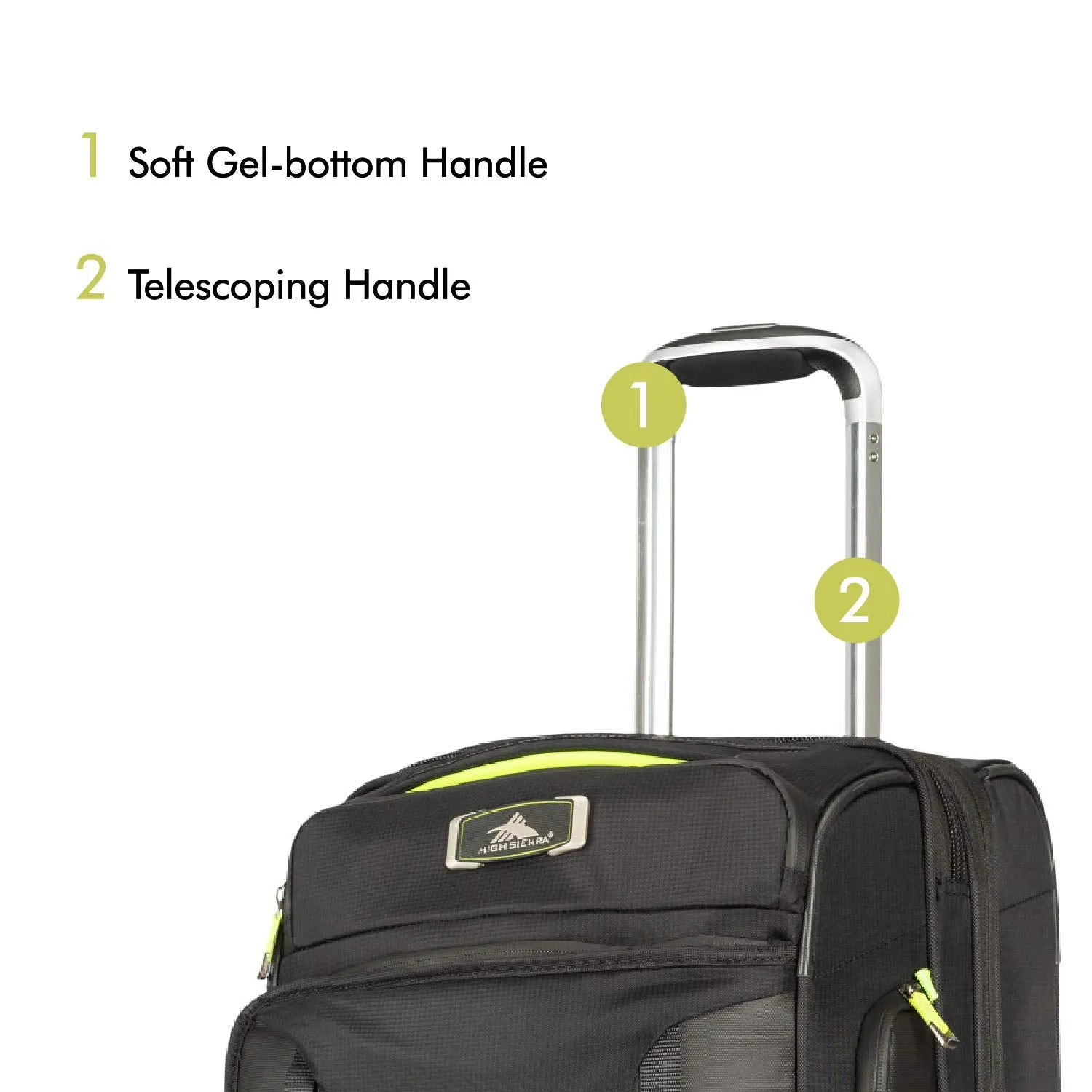 High Sierra AT8 22" Carry-On Wheeled Duffle Upright