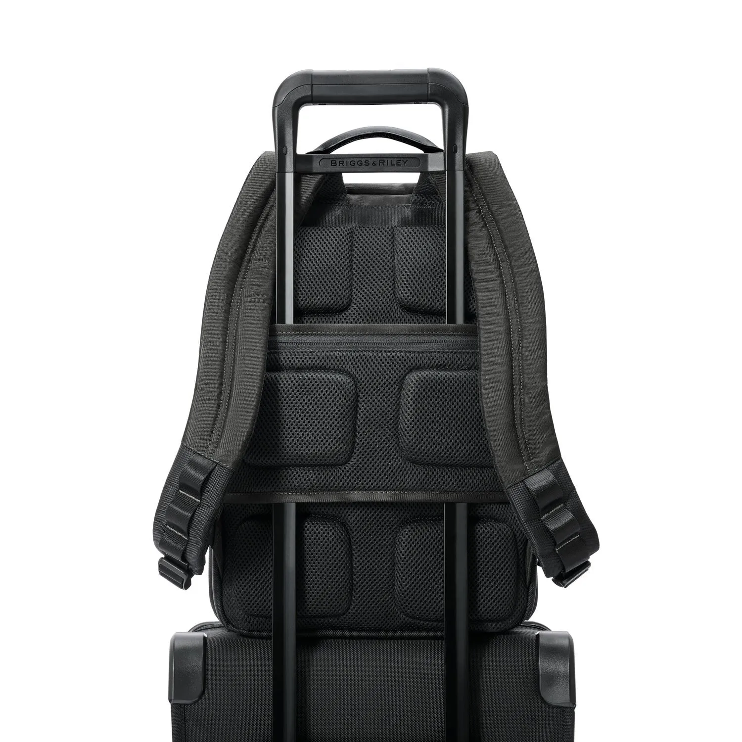 HTA Slim Expandable Backpack - Black