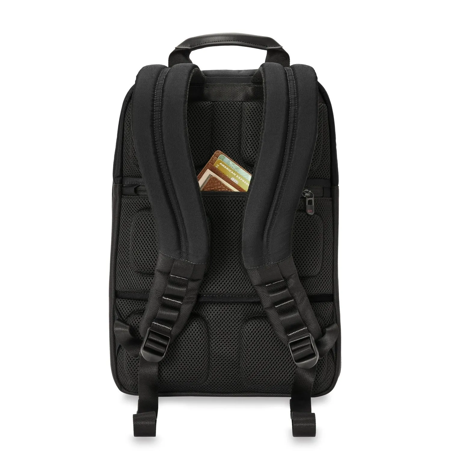HTA Slim Expandable Backpack - Black