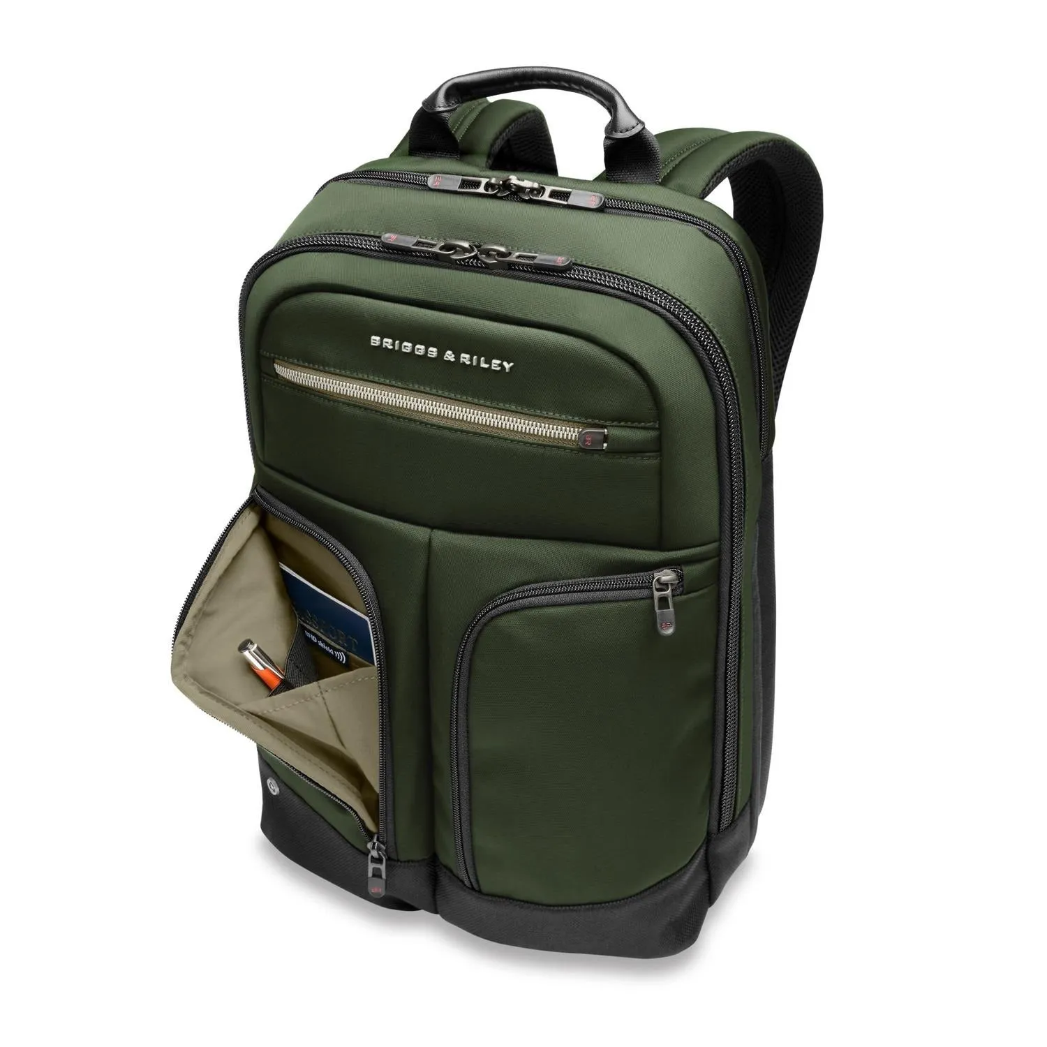 HTA Slim Expandable Backpack - Forest