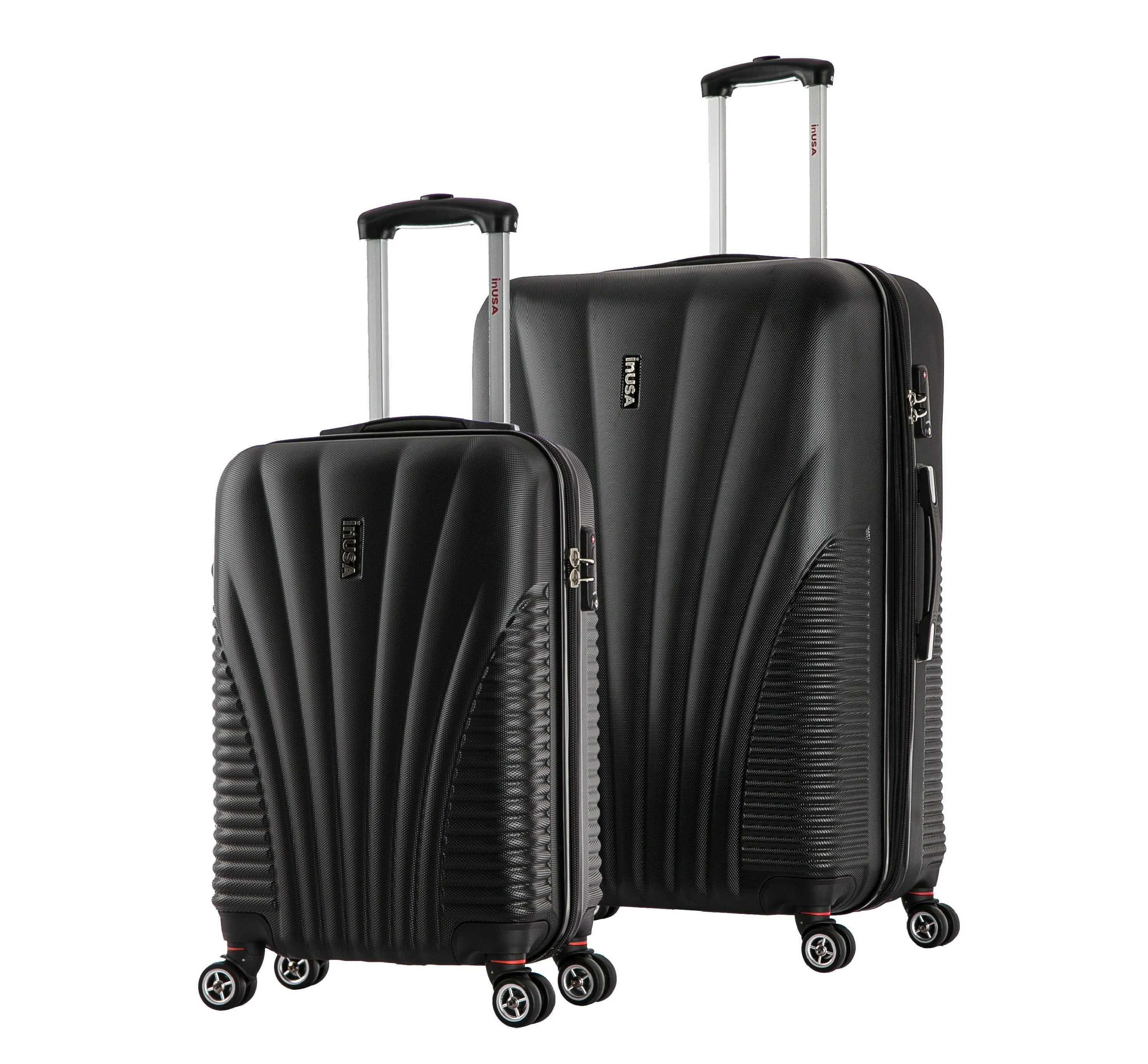 inUSA Chicago 2 Piece Set (21"/25") 4-Wheel Luggage Sets