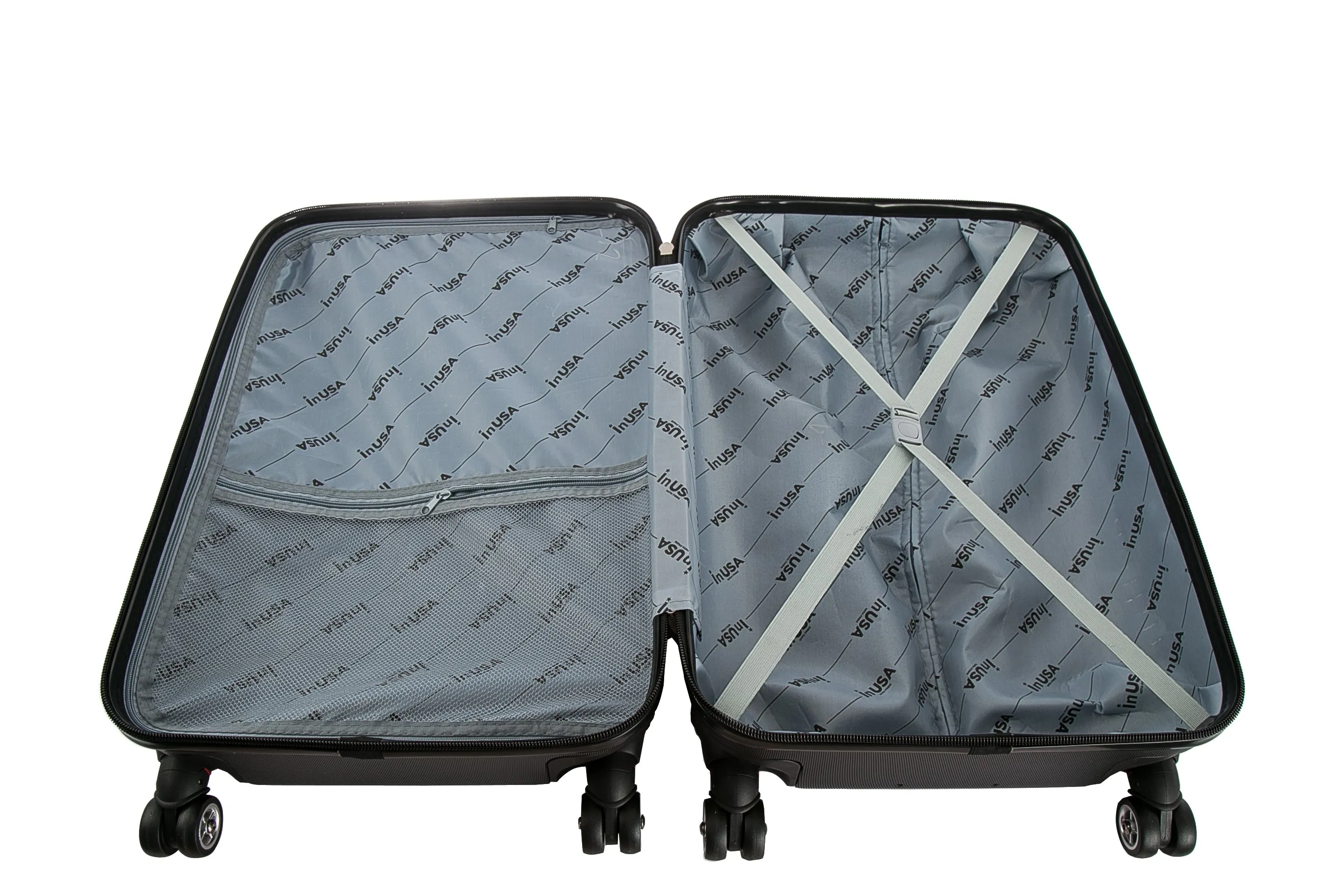 inUSA Chicago 2 Piece Set (21"/25") 4-Wheel Luggage Sets