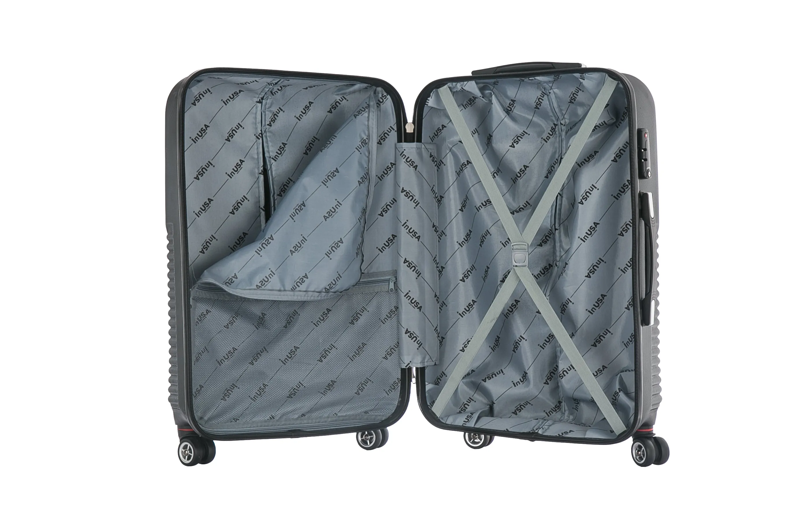 inUSA Chicago 2 Piece Set (21"/29") 4-Wheel Luggage Sets