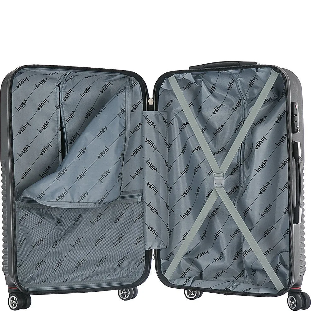 inUSA Chicago 3 Piece Set (20"/24"/28") 4-Wheel Luggage Sets