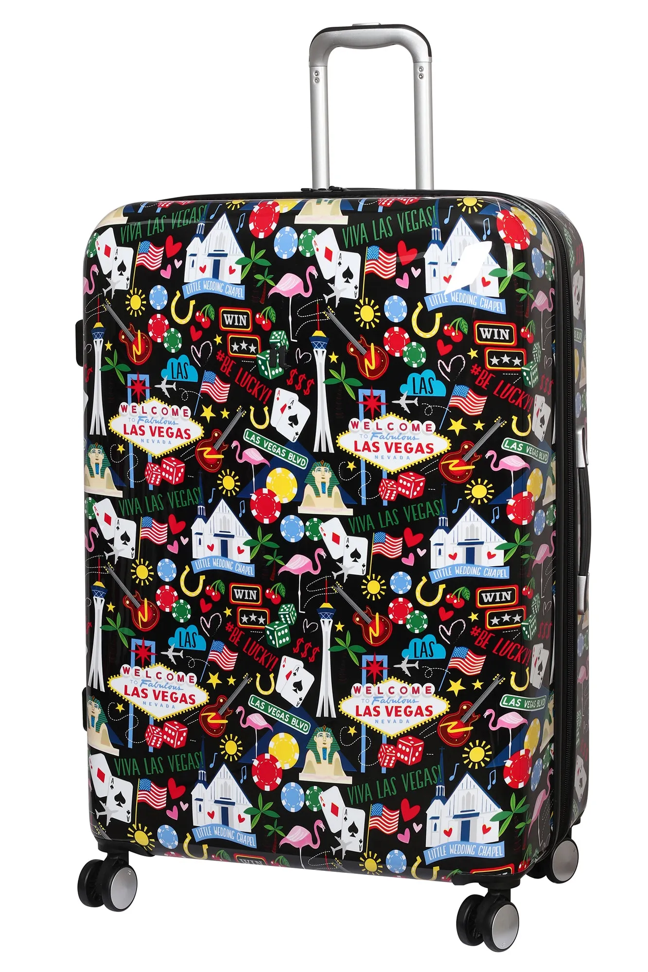 IT Luggage Sheen 3 Piece Set (20"/24"/28") 4-Wheel Luggage Sets