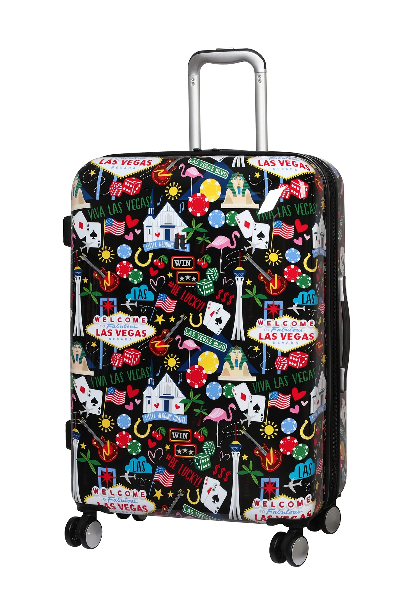 IT Luggage Sheen 3 Piece Set (20"/24"/28") 4-Wheel Luggage Sets