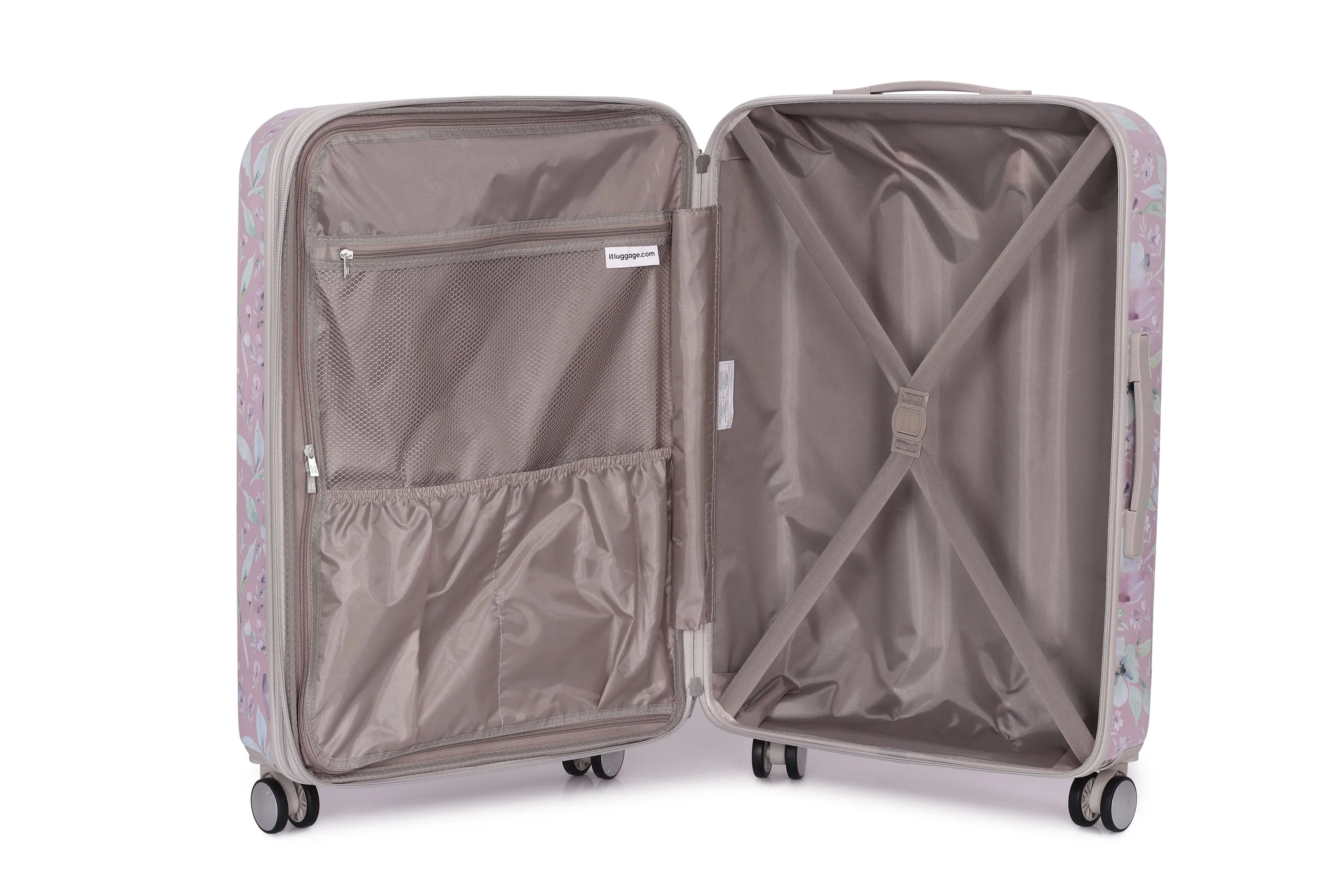 IT Luggage Sheen 3 Piece Set (20"/24"/28") 4-Wheel Luggage Sets