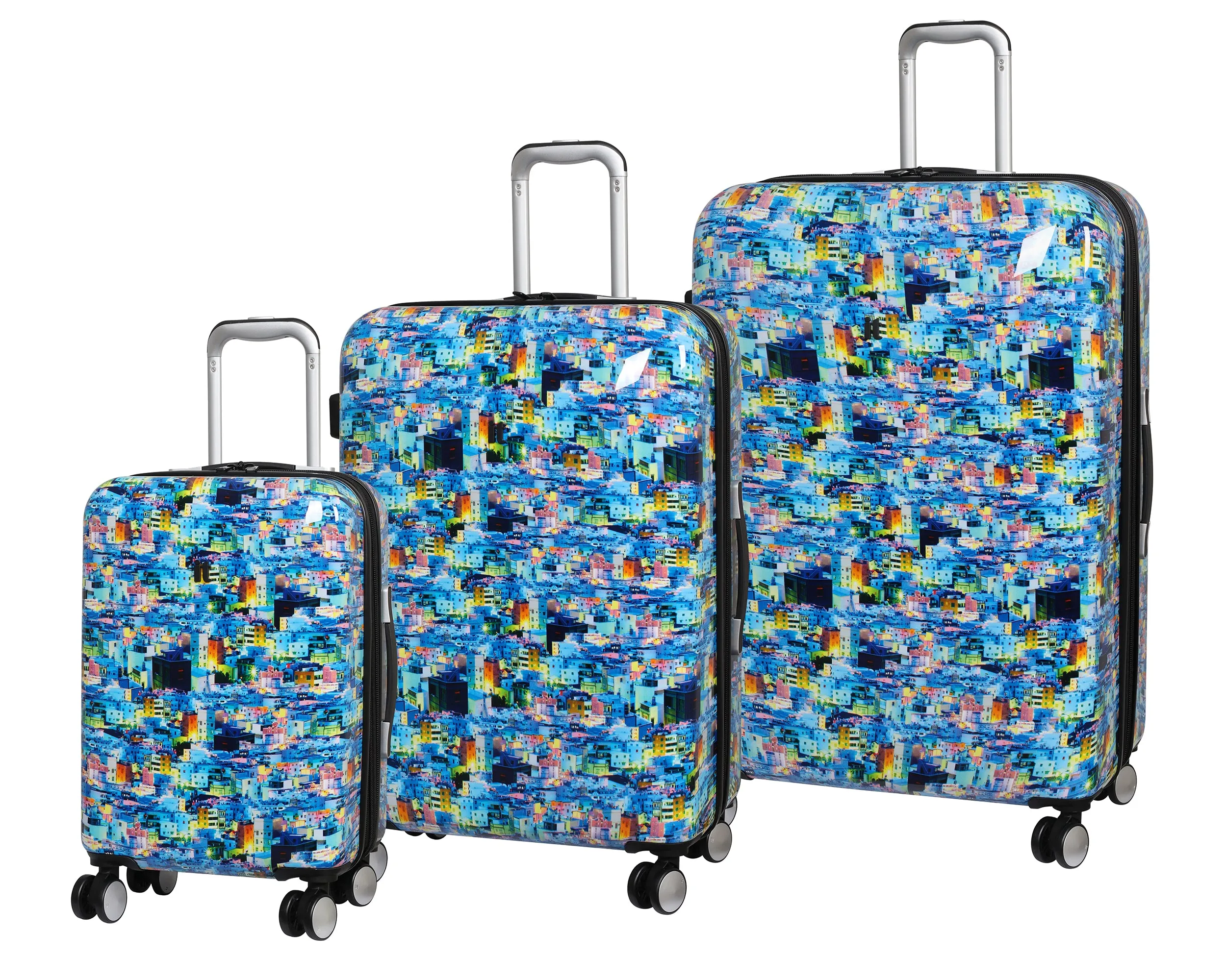 IT Luggage Sheen 3 Piece Set (20"/24"/28") 4-Wheel Luggage Sets