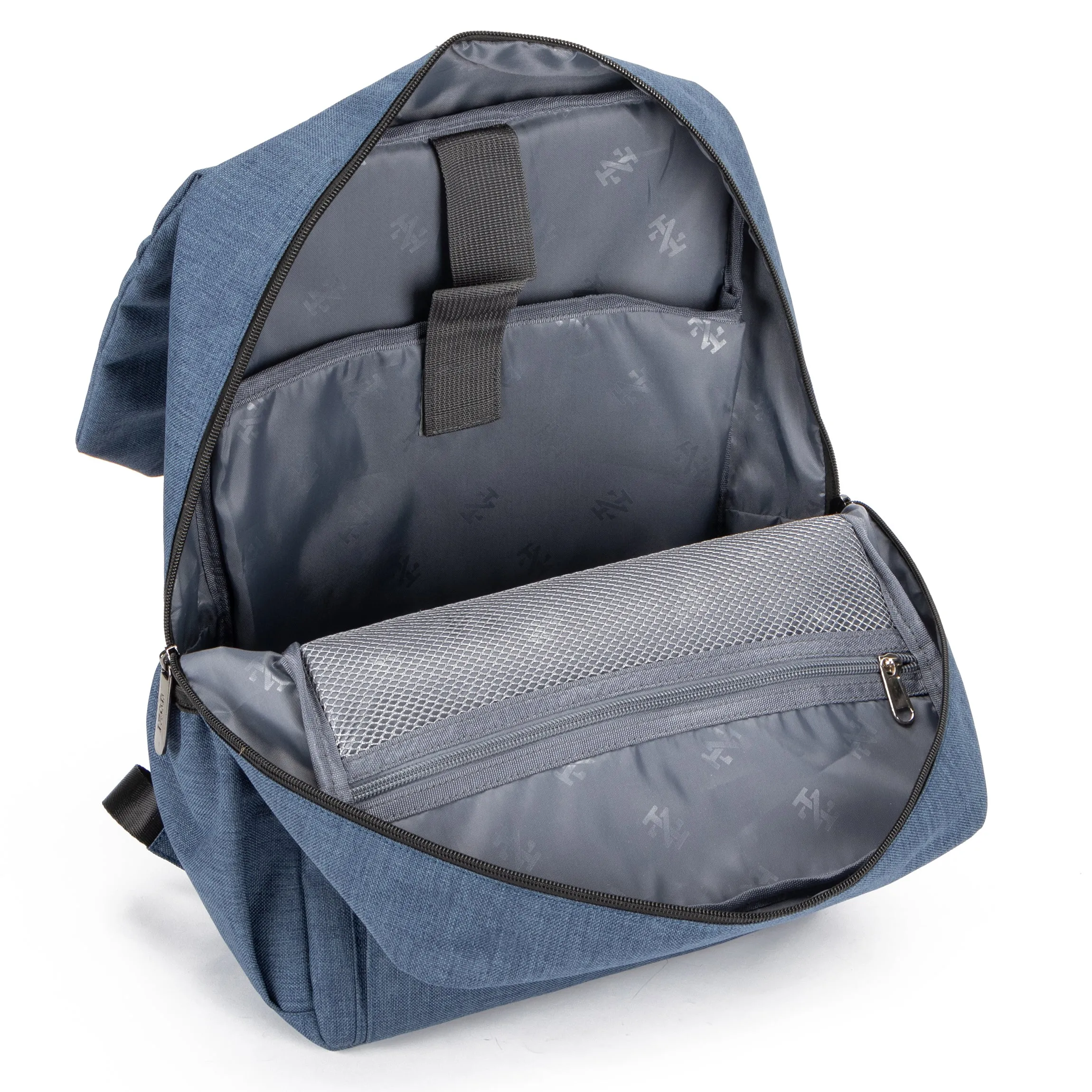 IZOD Youth Business Travel Slim Durable Laptop Backpack, Computer Bag Fits 15.6 Inch Laptop Notebook