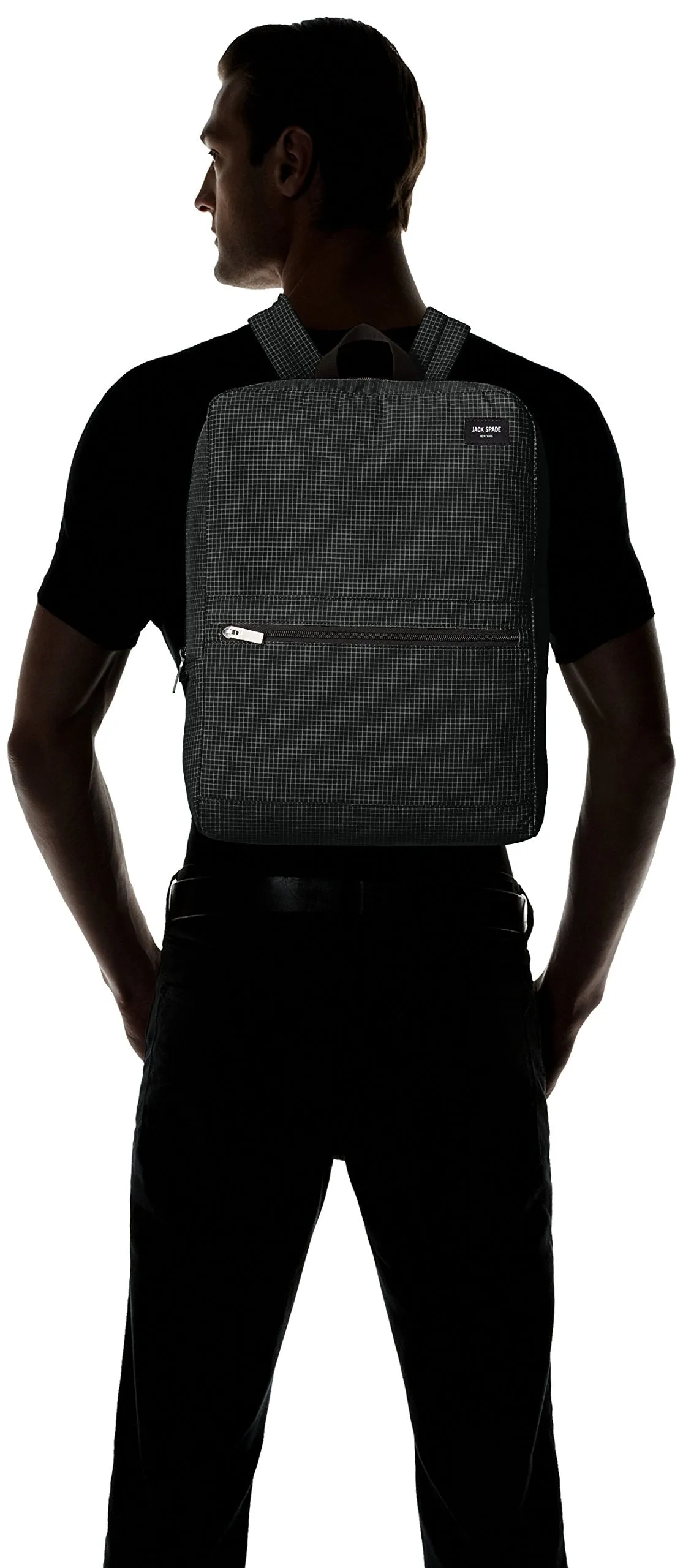 Jack Spade Packable Graph Check Backpack