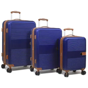 Jetsetter Deluxe 3-Piece Hardside Luggage Set with USB Port
