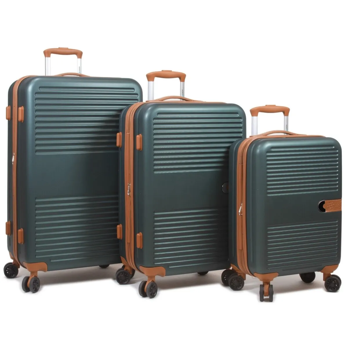 Jetsetter Deluxe 3-Piece Hardside Luggage Set with USB Port
