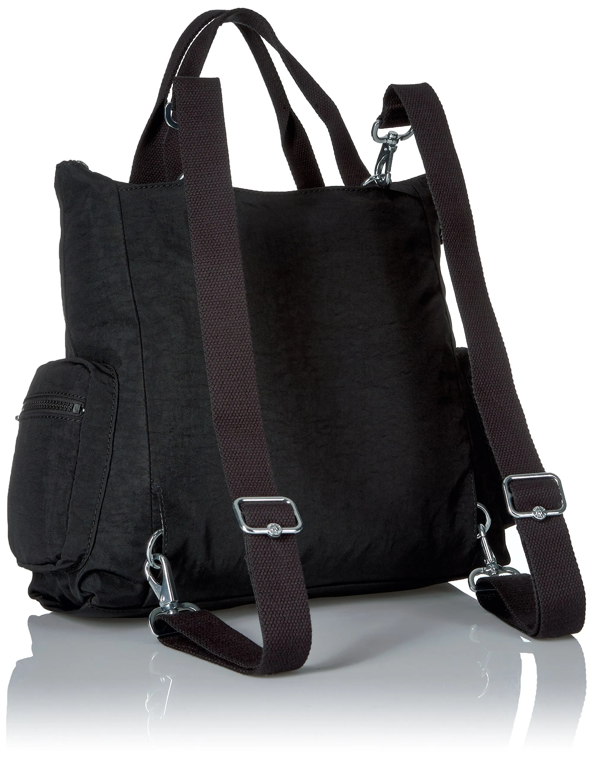 Kipling Alvy Black Convertible Handbag