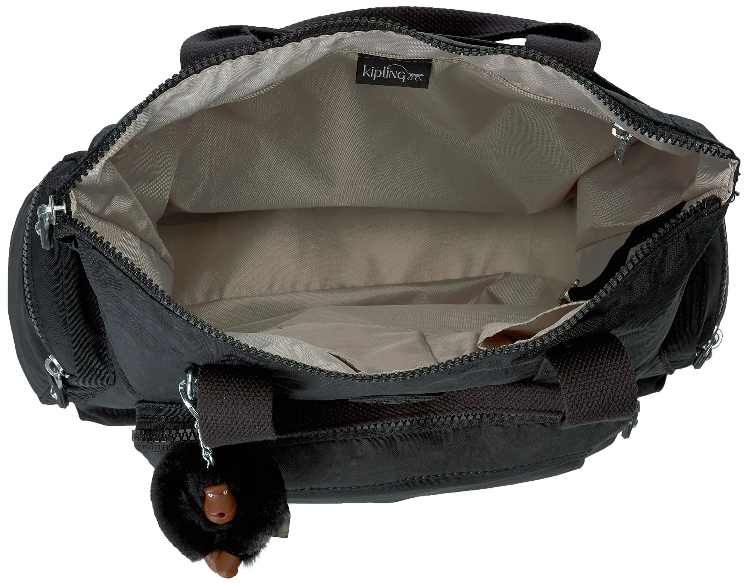 Kipling Alvy Black Convertible Handbag