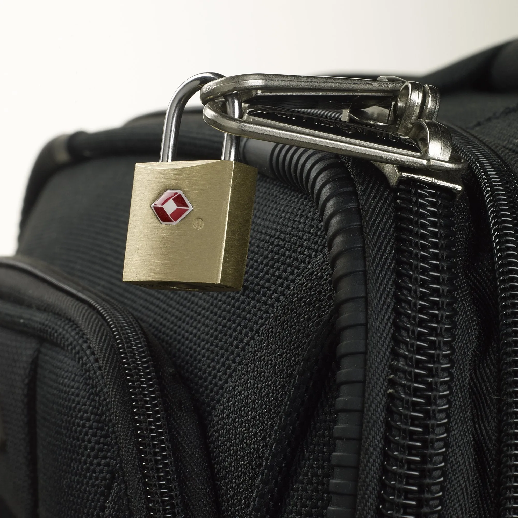 Lewis N. Clark Travel Sentry Mini Brass Square Padlock
