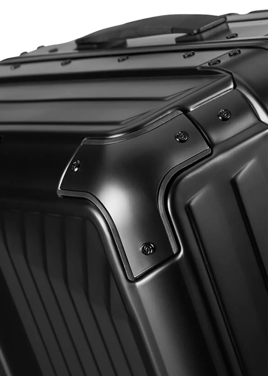 Lite-Box Alu Spinner Aluminium (4 Wheels) 69cm - Black