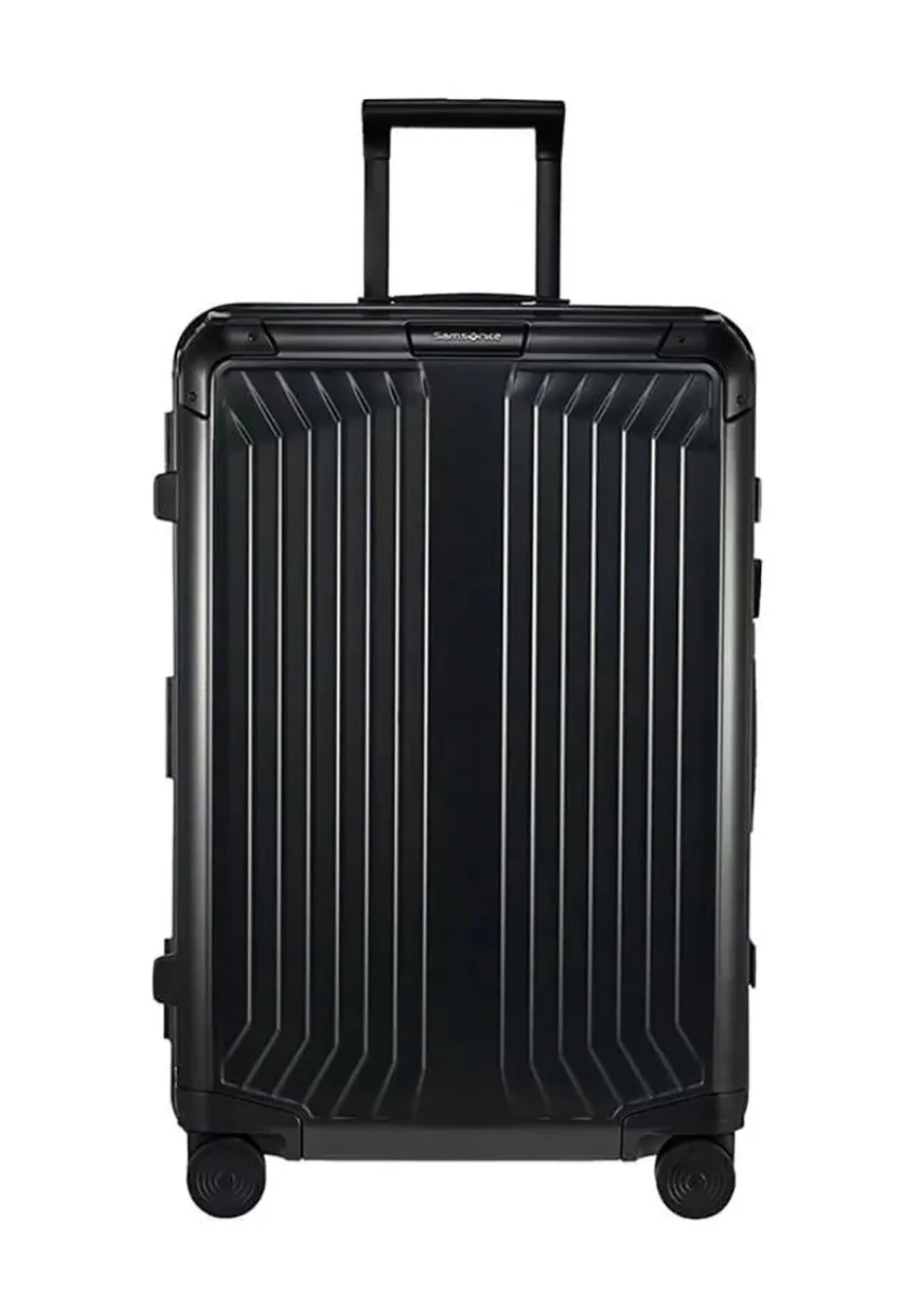 Lite-Box Alu Spinner Aluminium (4 Wheels) 69cm - Black