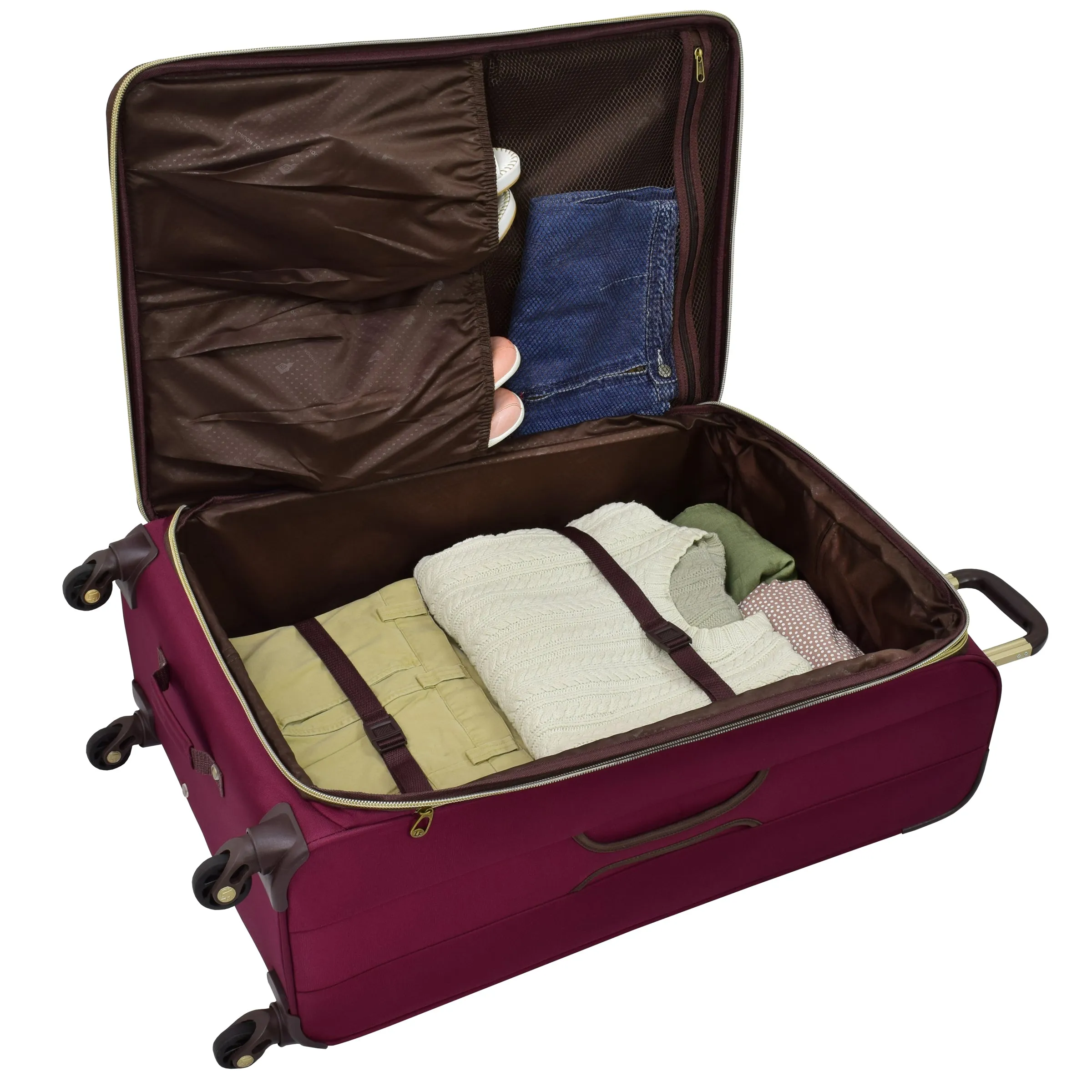 London Fog Coventry 25" 4-Wheel Medium Luggage