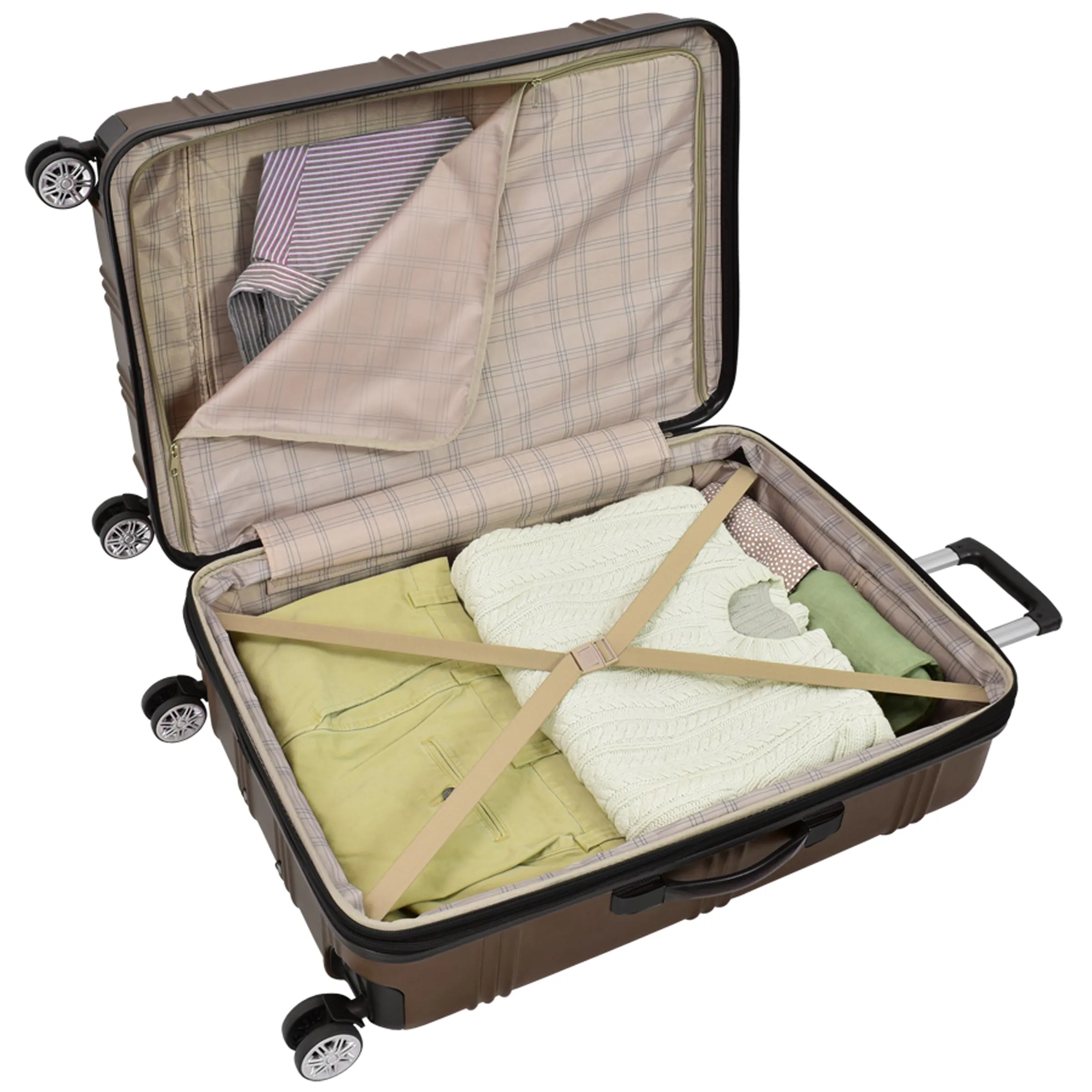 London Fog Kingsbury 21" 4-Wheel Carry-On Luggage