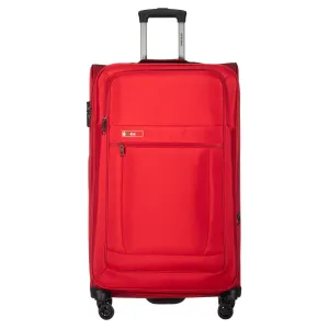 Luca Collection Red luggage Set 3pc(20/26/30") Suitcase