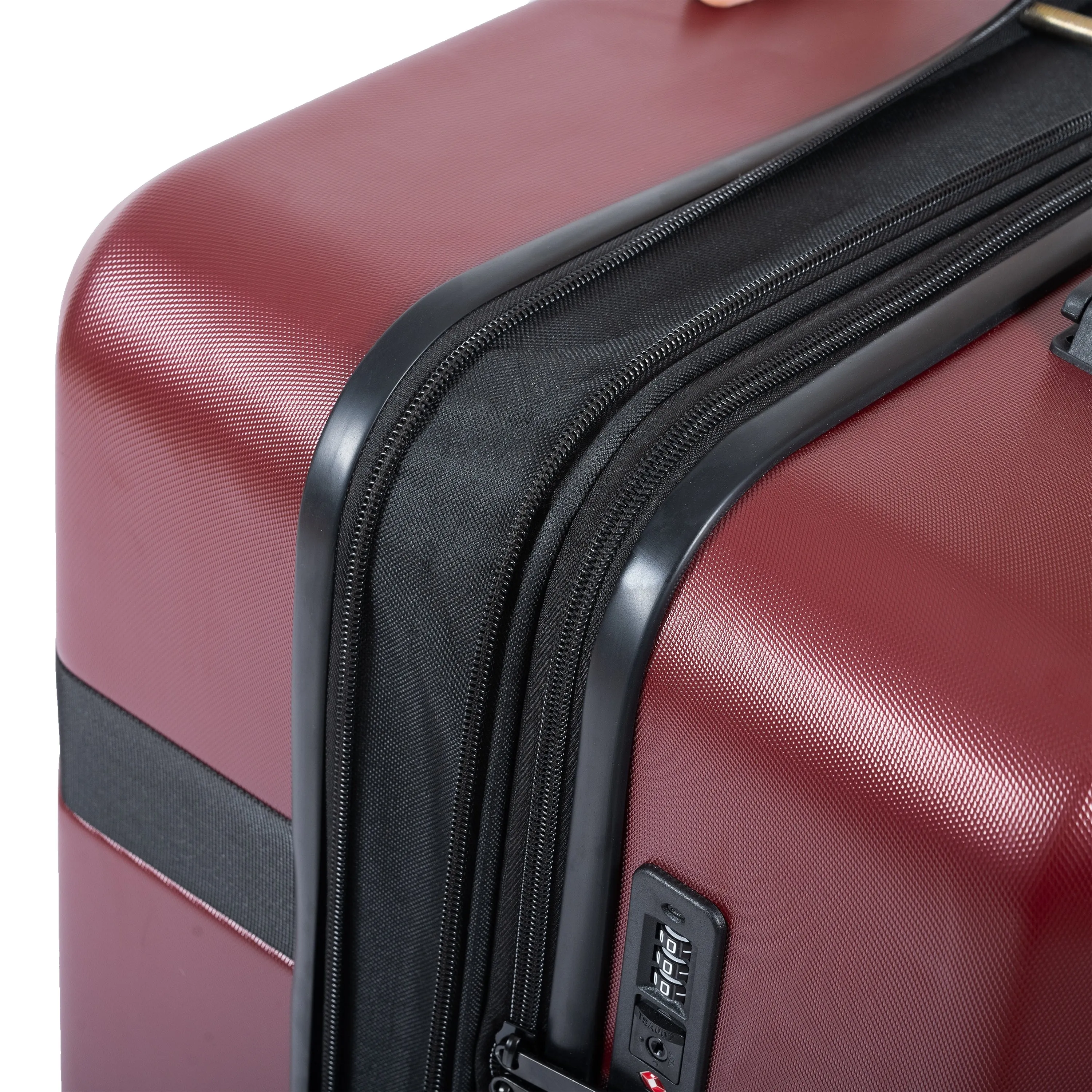 Luggage Set Expandable ABS PC 3 Piece Sets with Spinner Wheels Lightweight TSA Lock (20/24/28)