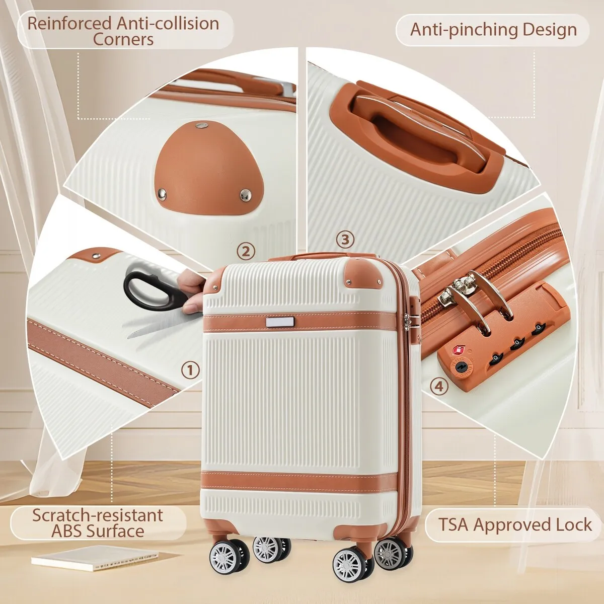 Luggage Sets 3 Piece