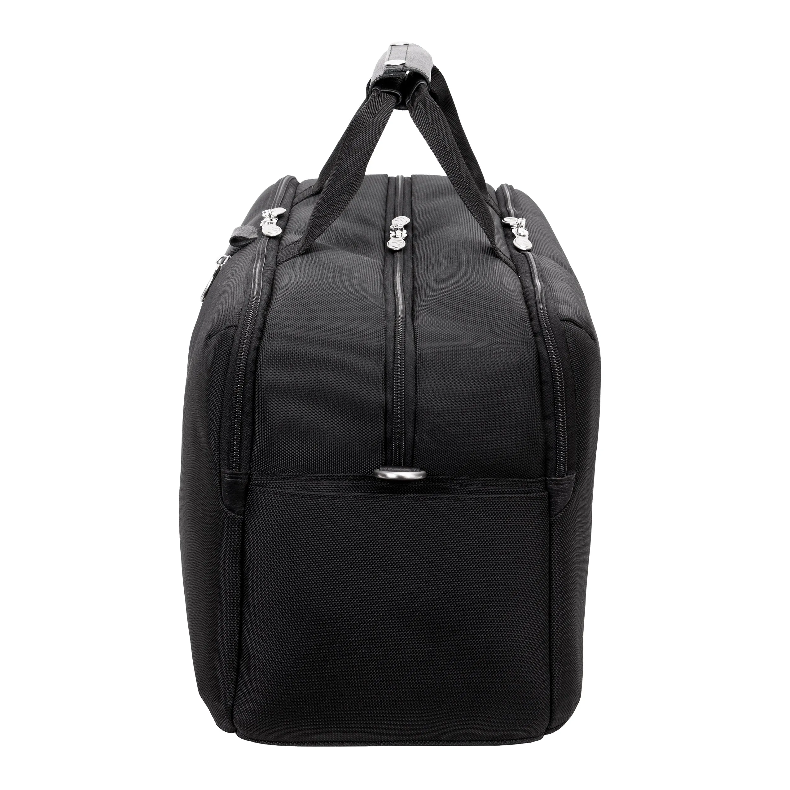 McKlein USA Avondale 22" Nylon Triple Compartment Carry-All Travel Laptop Duffel