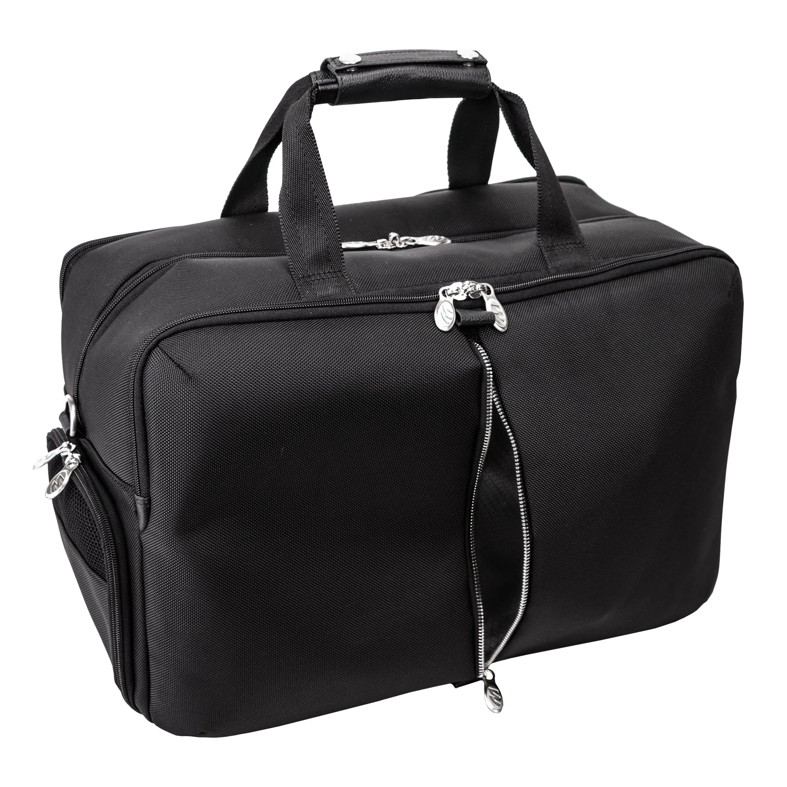 McKlein USA Avondale 22" Nylon Triple Compartment Carry-All Travel Laptop Duffel