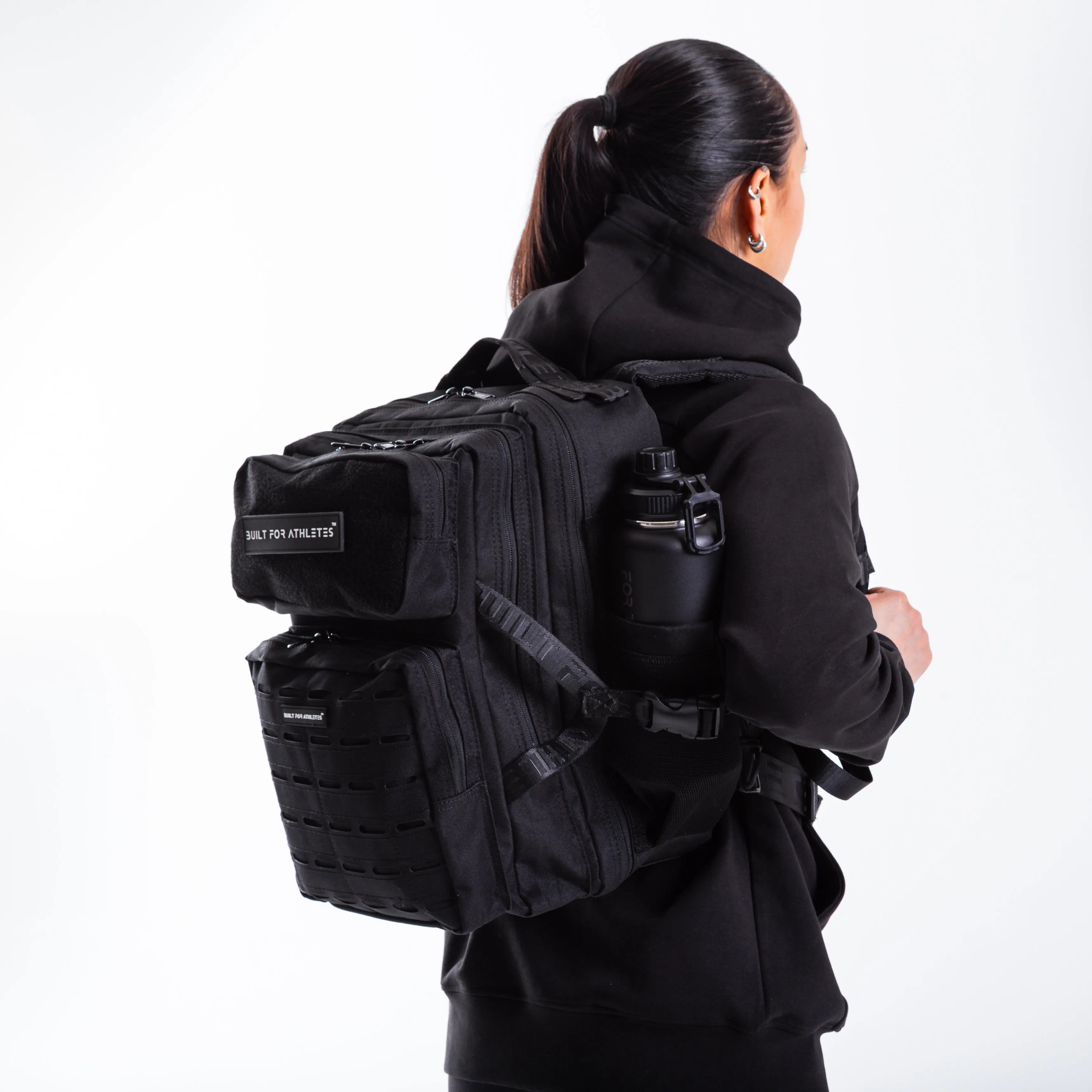Medium Black 25L Gym Backpack