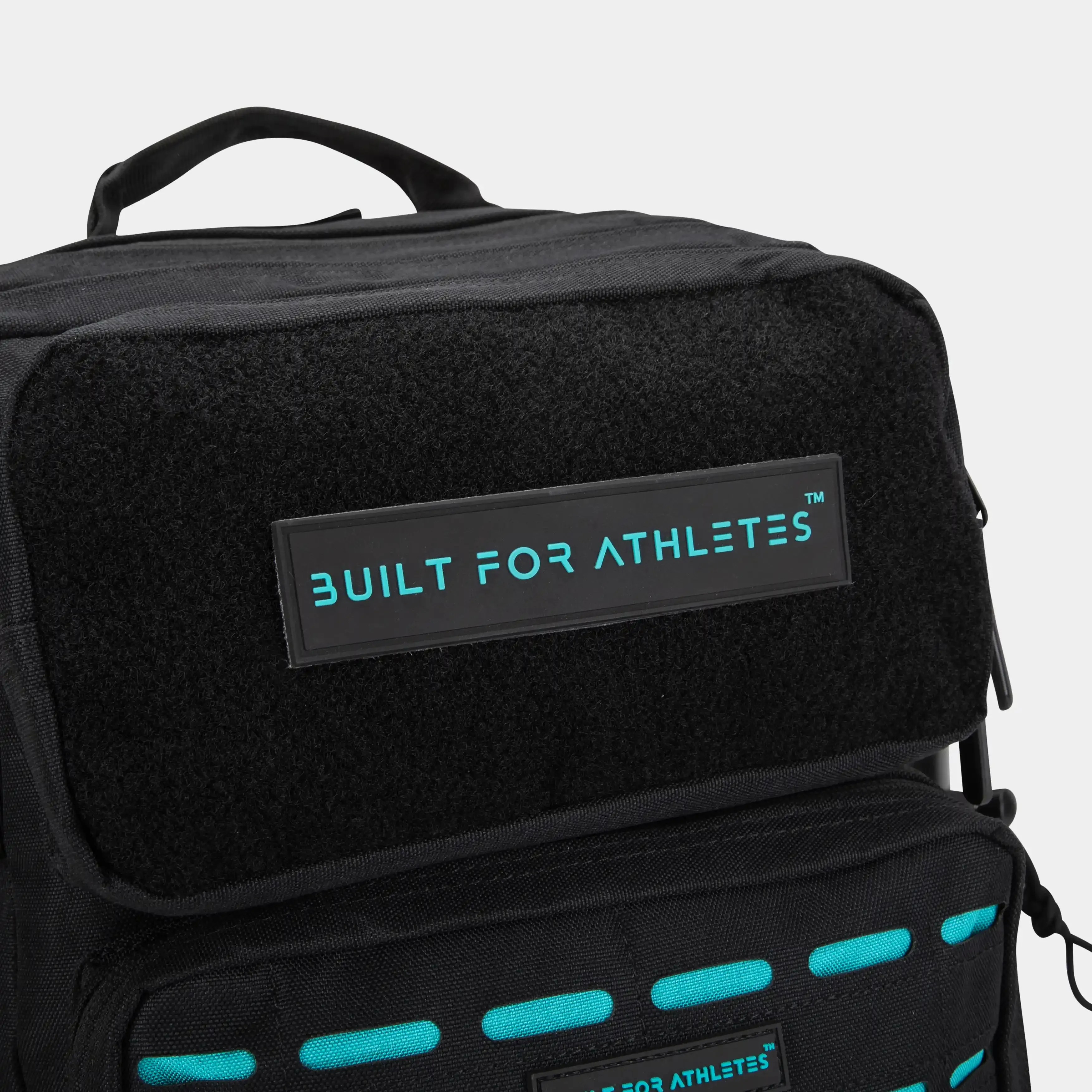 Medium Black & Aqua 25L Gym Backpack