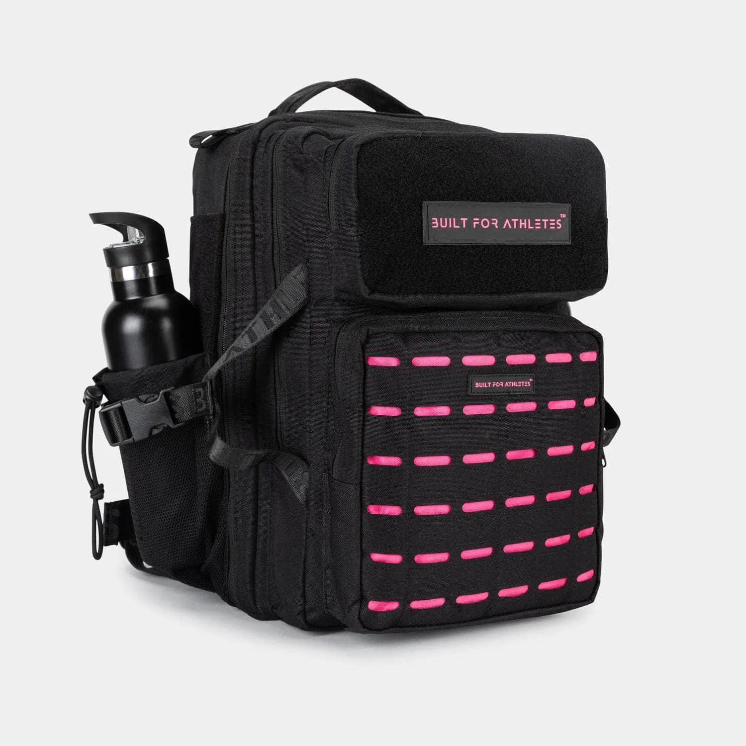 Medium Black & Pink 25L Gym Backpack