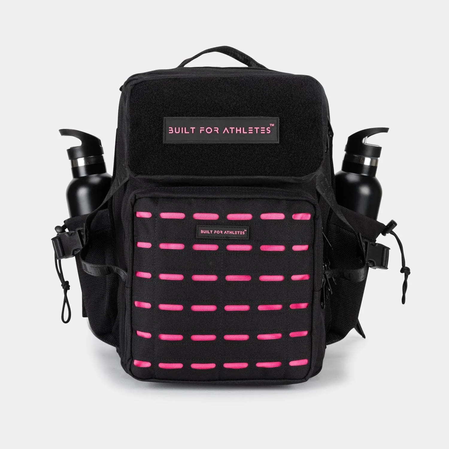 Medium Black & Pink 25L Gym Backpack