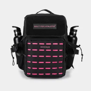 Medium Black & Pink 25L Gym Backpack