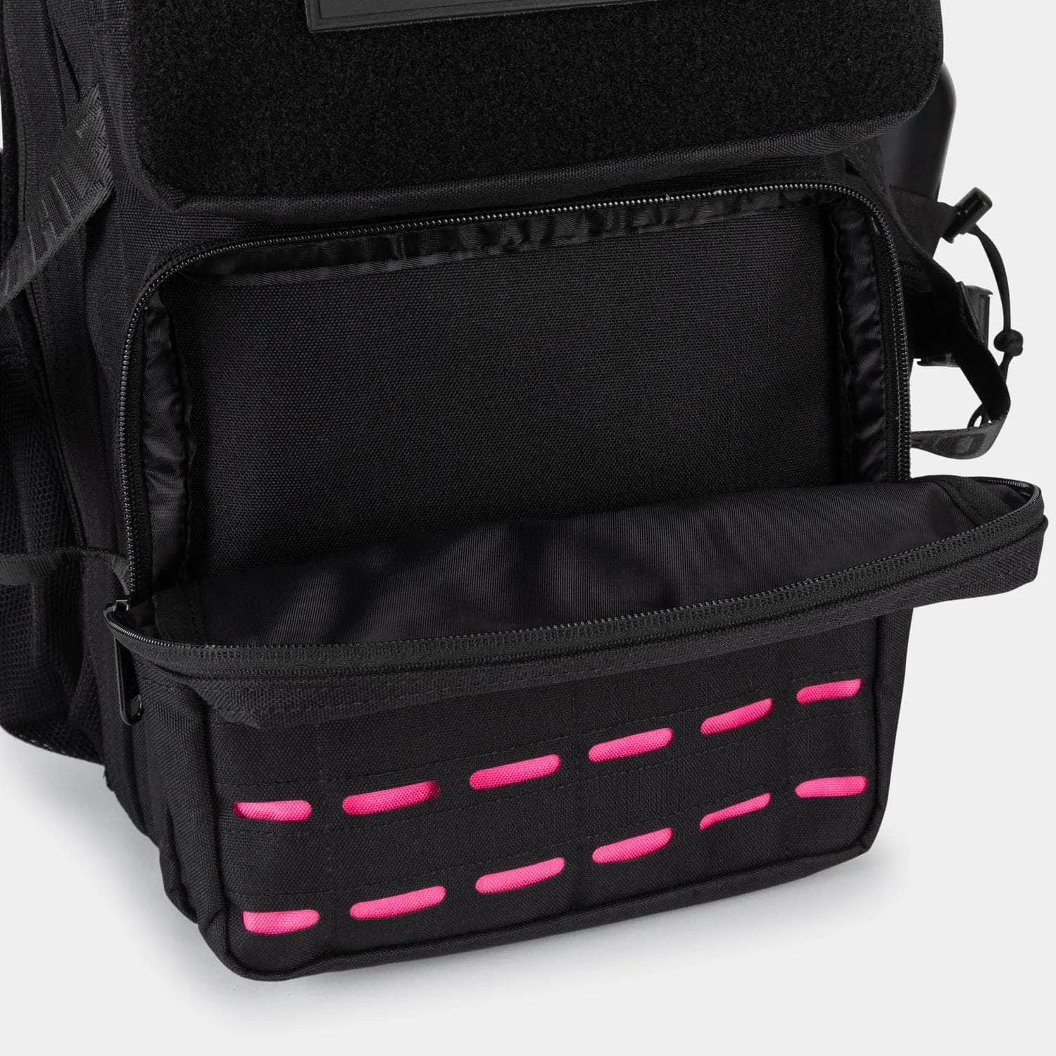 Medium Black & Pink 25L Gym Backpack