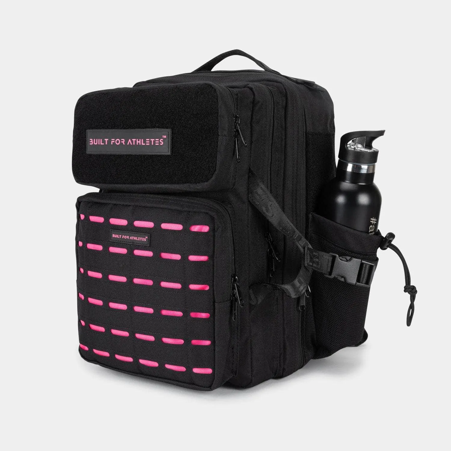 Medium Black & Pink 25L Gym Backpack