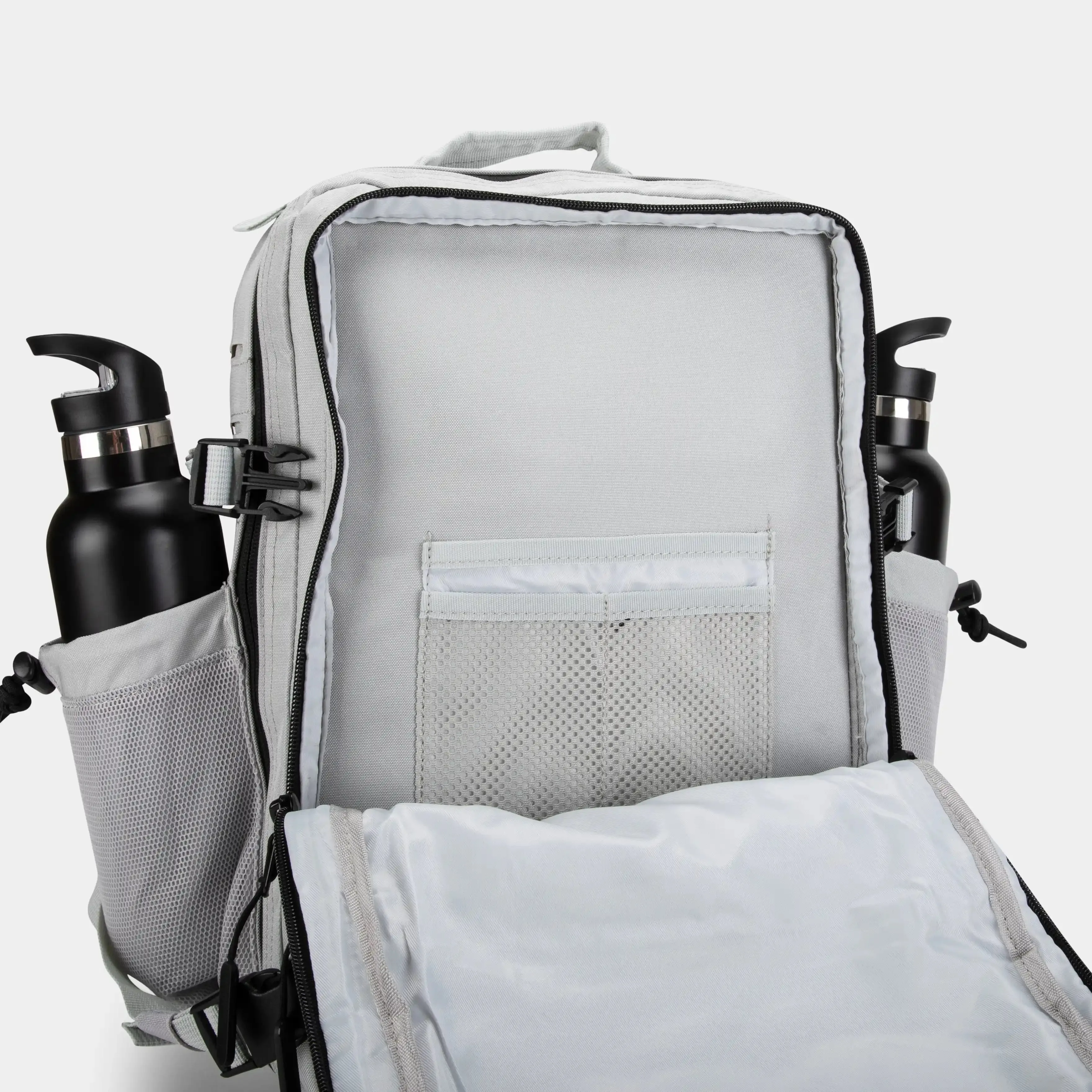 Medium Grey & Yellow 25L Gym Backpack