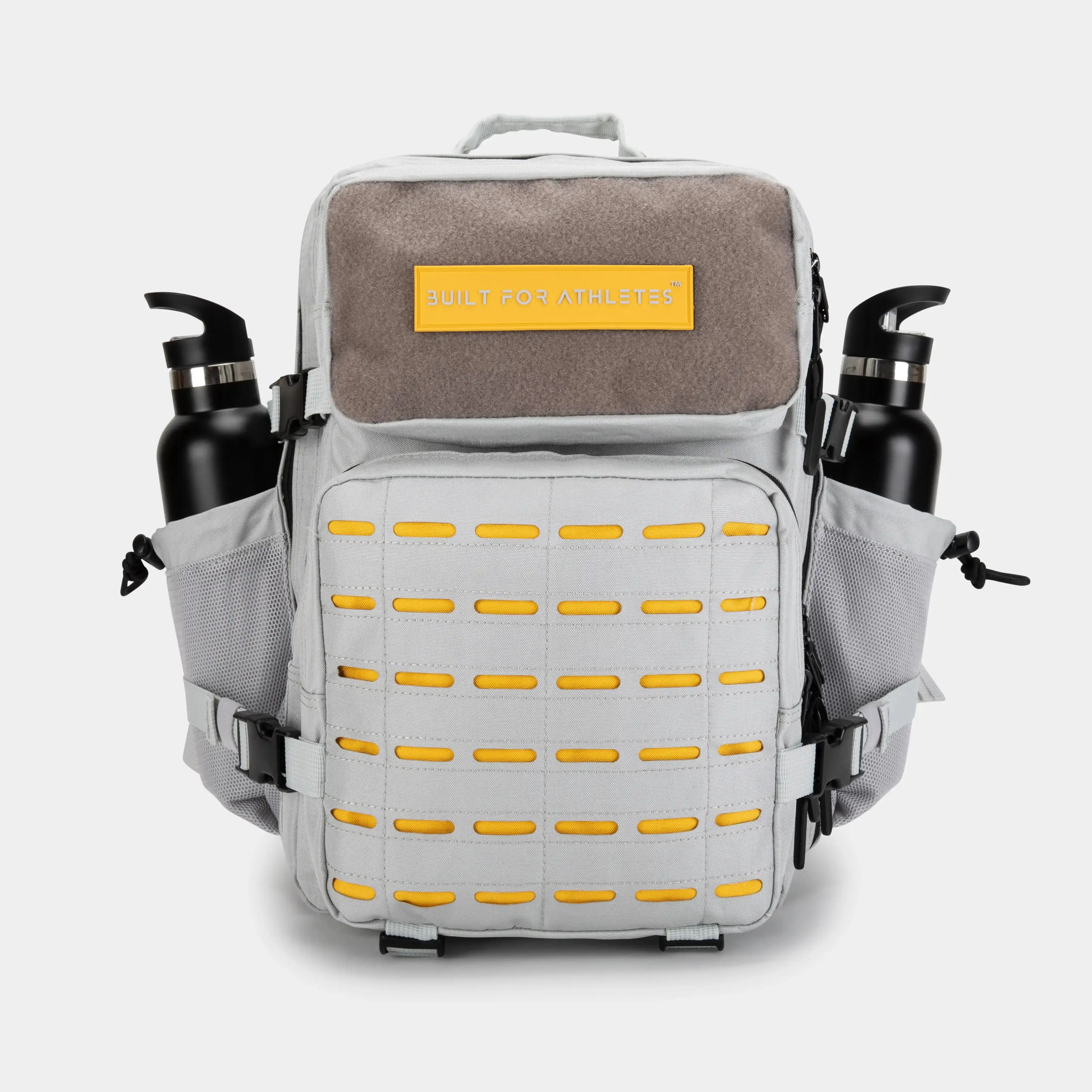 Medium Grey & Yellow 25L Gym Backpack