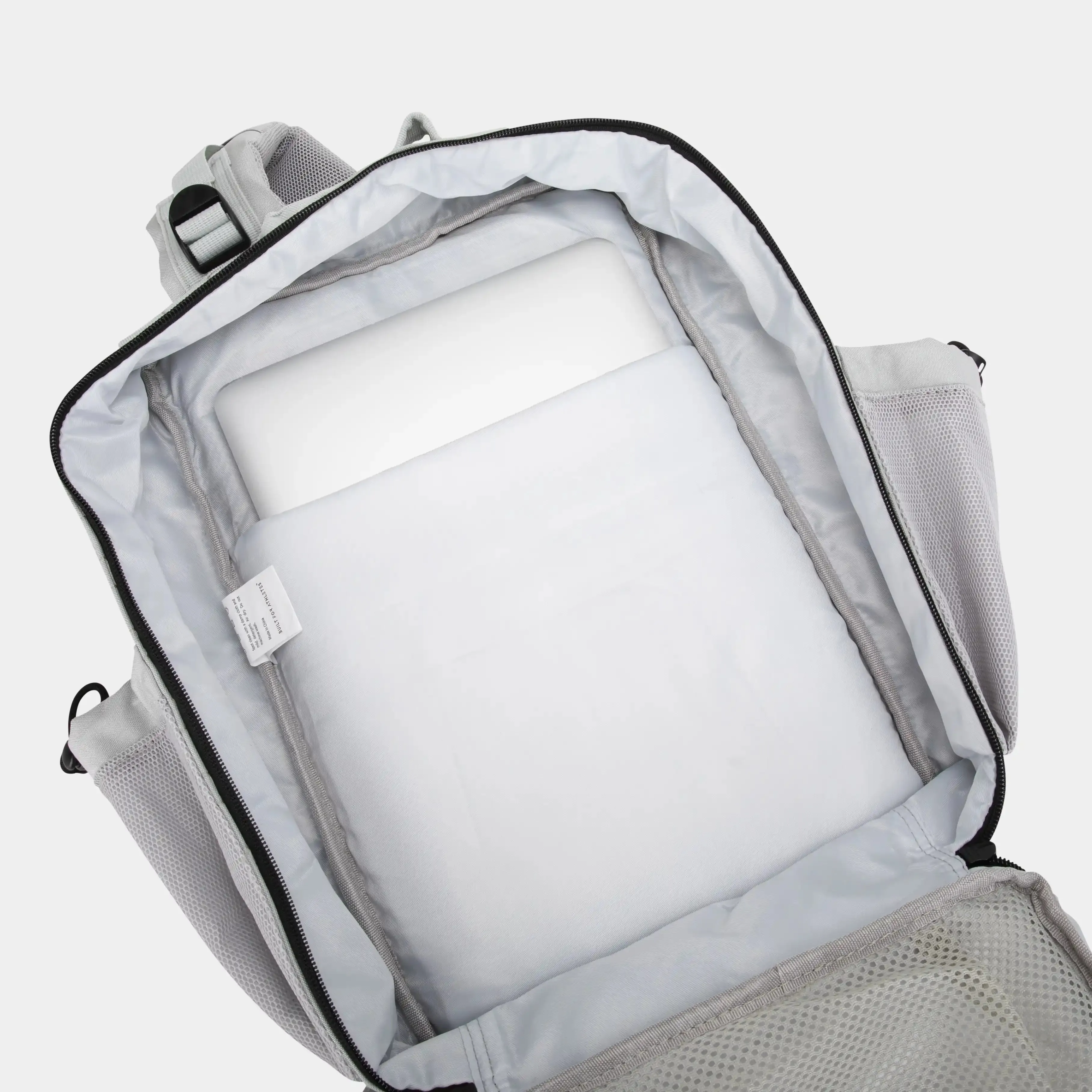 Medium Grey & Yellow 25L Gym Backpack