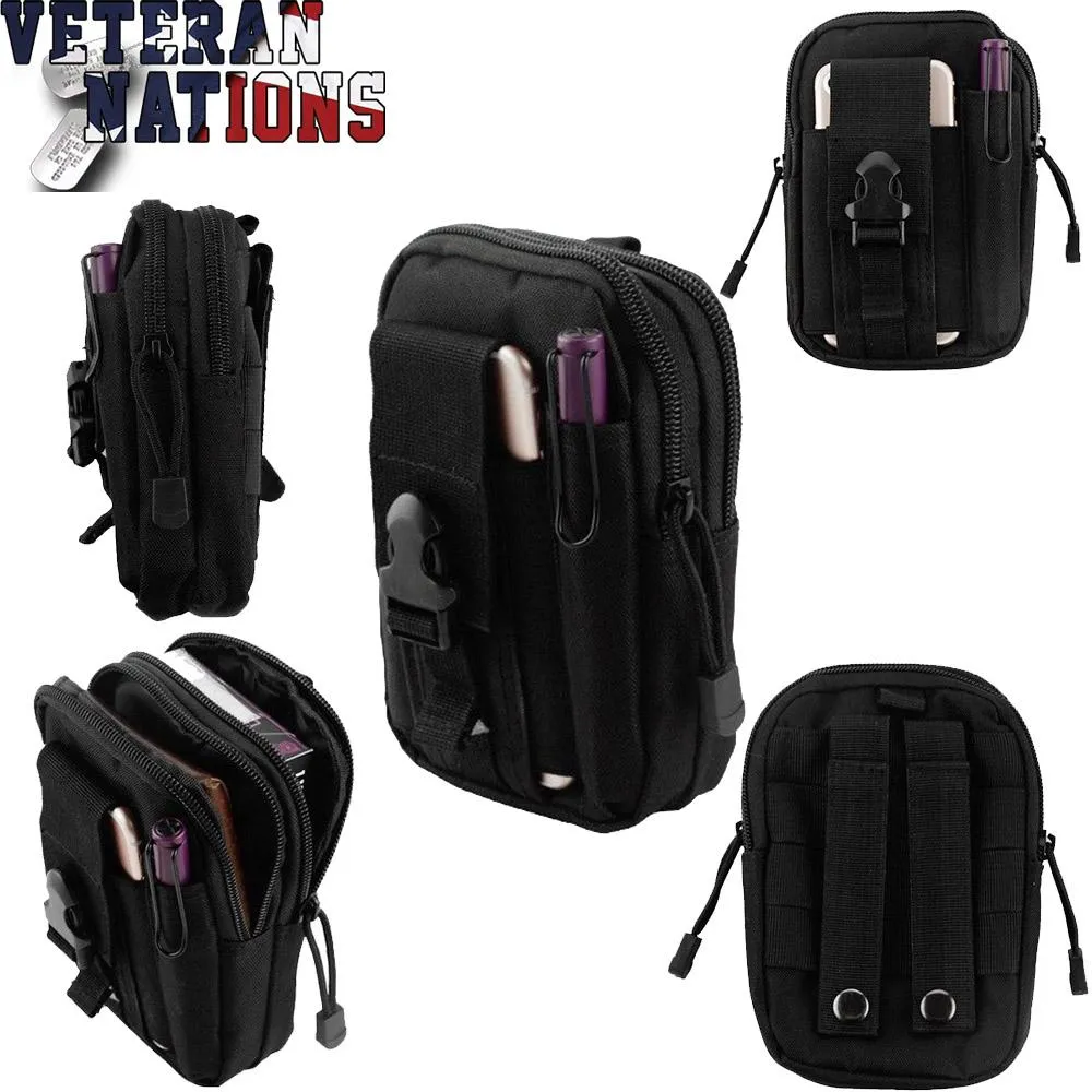 Military Waist Fanny Pack Phone Pocket