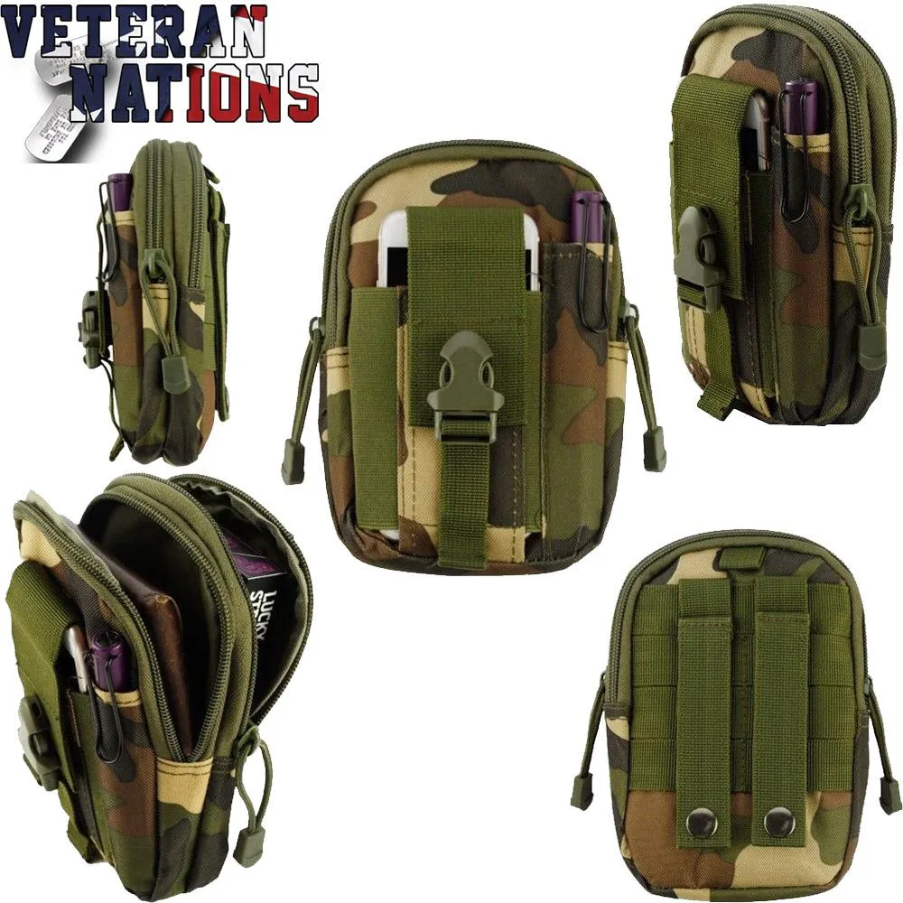 Military Waist Fanny Pack Phone Pocket