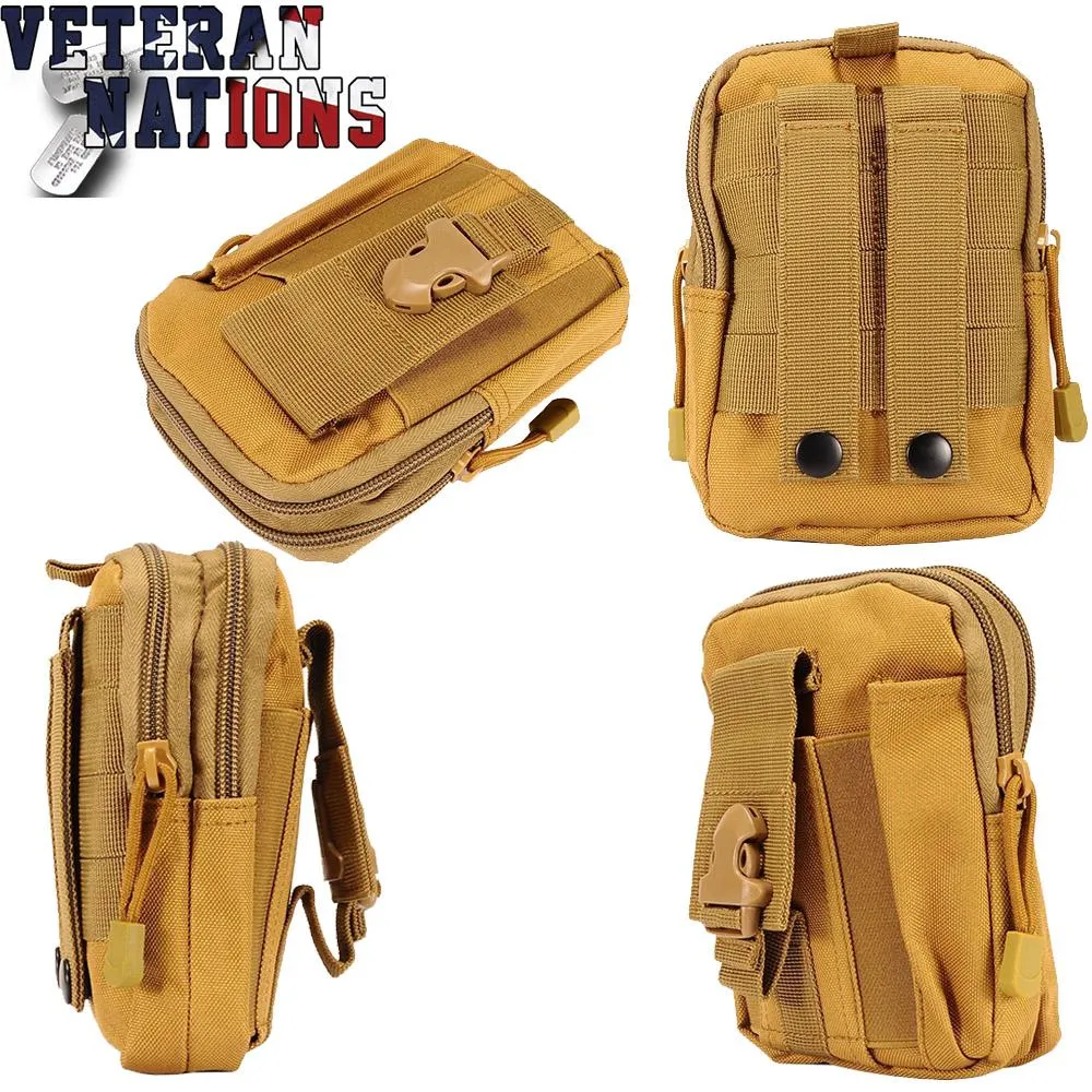 Military Waist Fanny Pack Phone Pocket