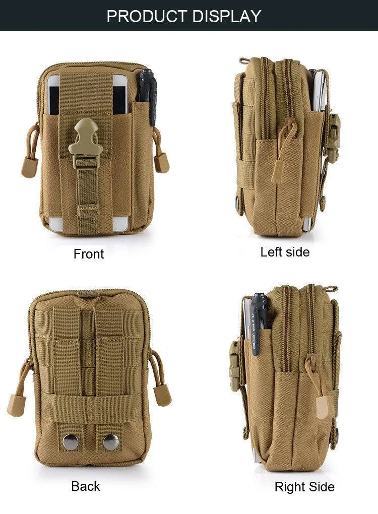 Military Waist Fanny Pack Phone Pocket