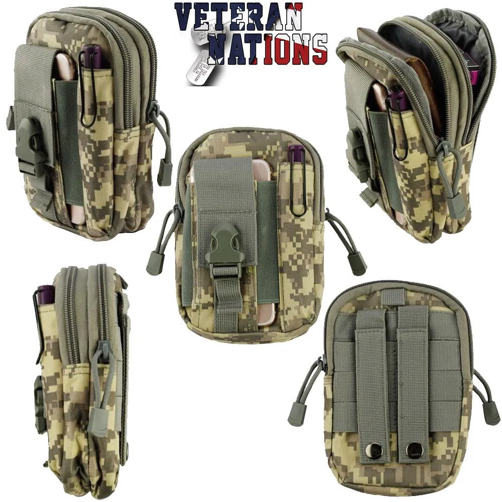 Military Waist Fanny Pack Phone Pocket
